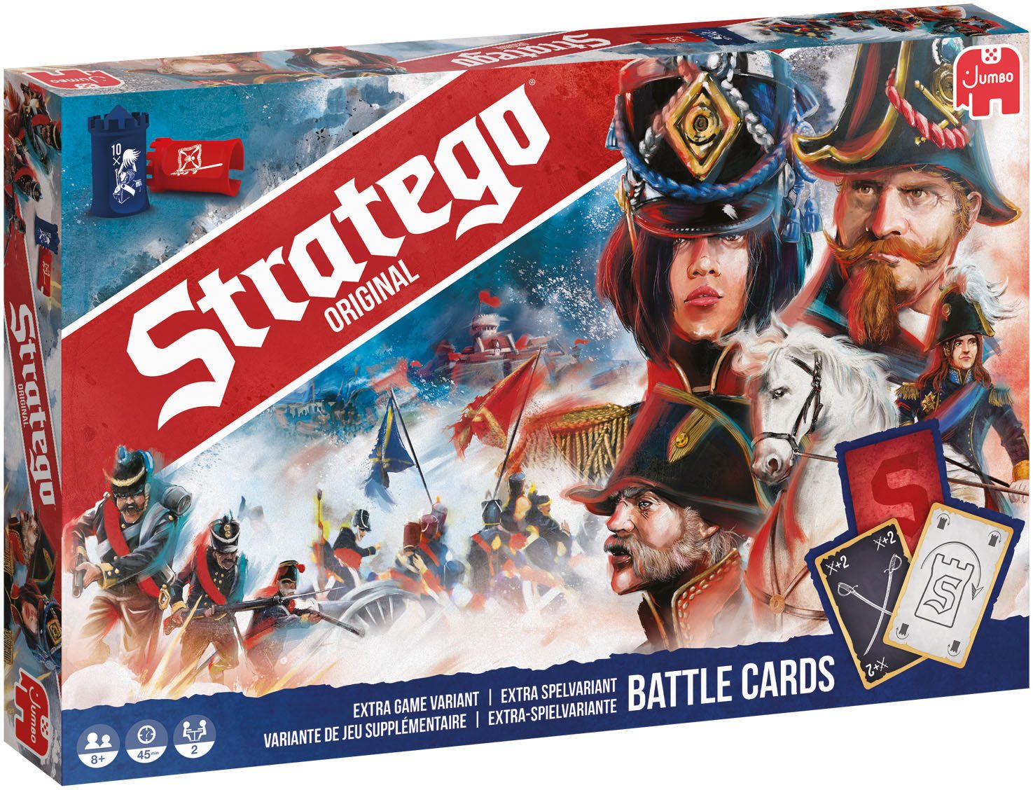 Jumbo Spiele Spiel Stratego Original Neuauflage, Gesellschaftsspiel