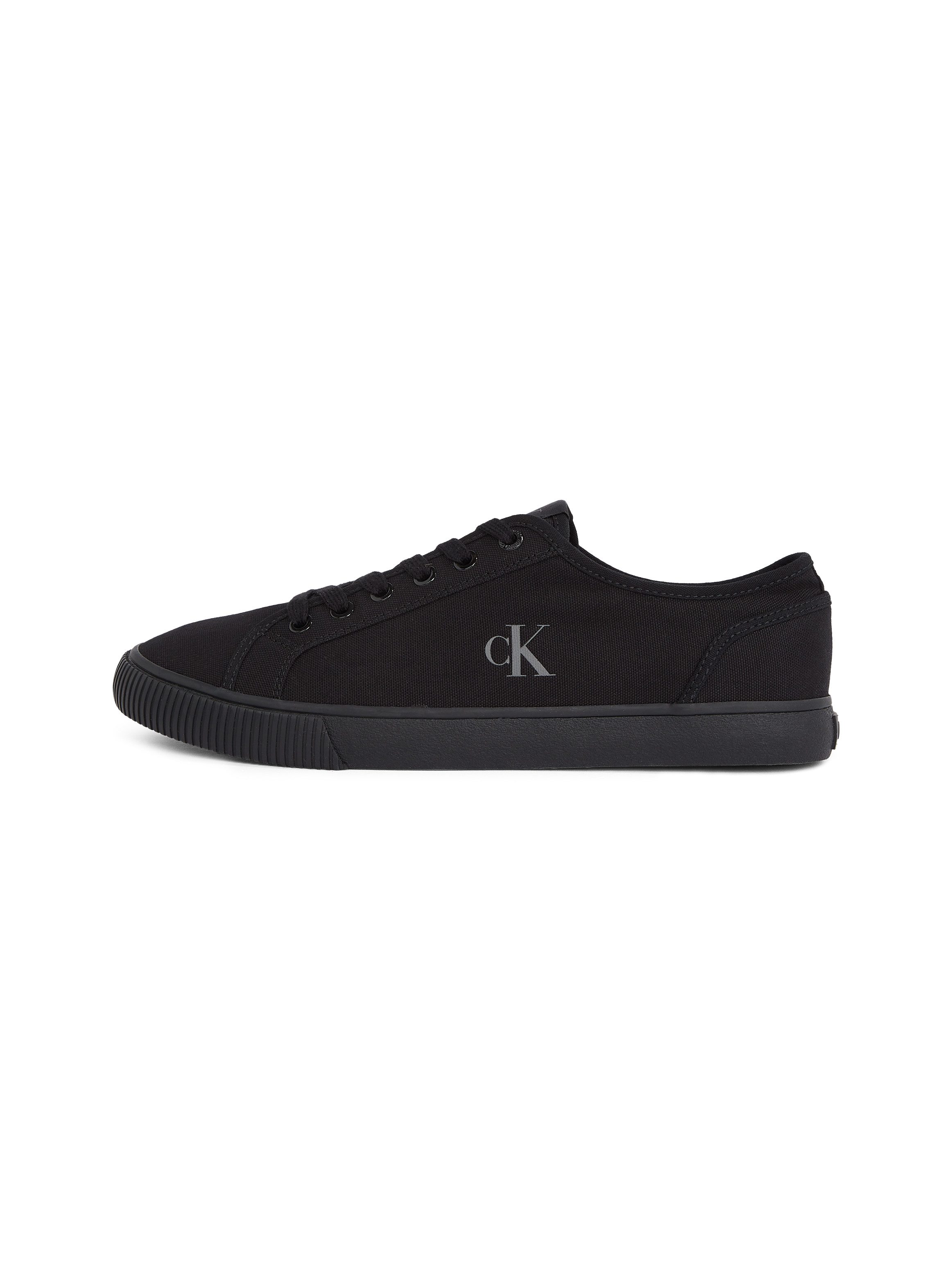 Calvin Klein Jeans ESS VULC LOW MG CANVAS Sneaker Schnürschuh, Halbschuh, Freizeitschuh in klassischer Optik – Bild 4 von 5