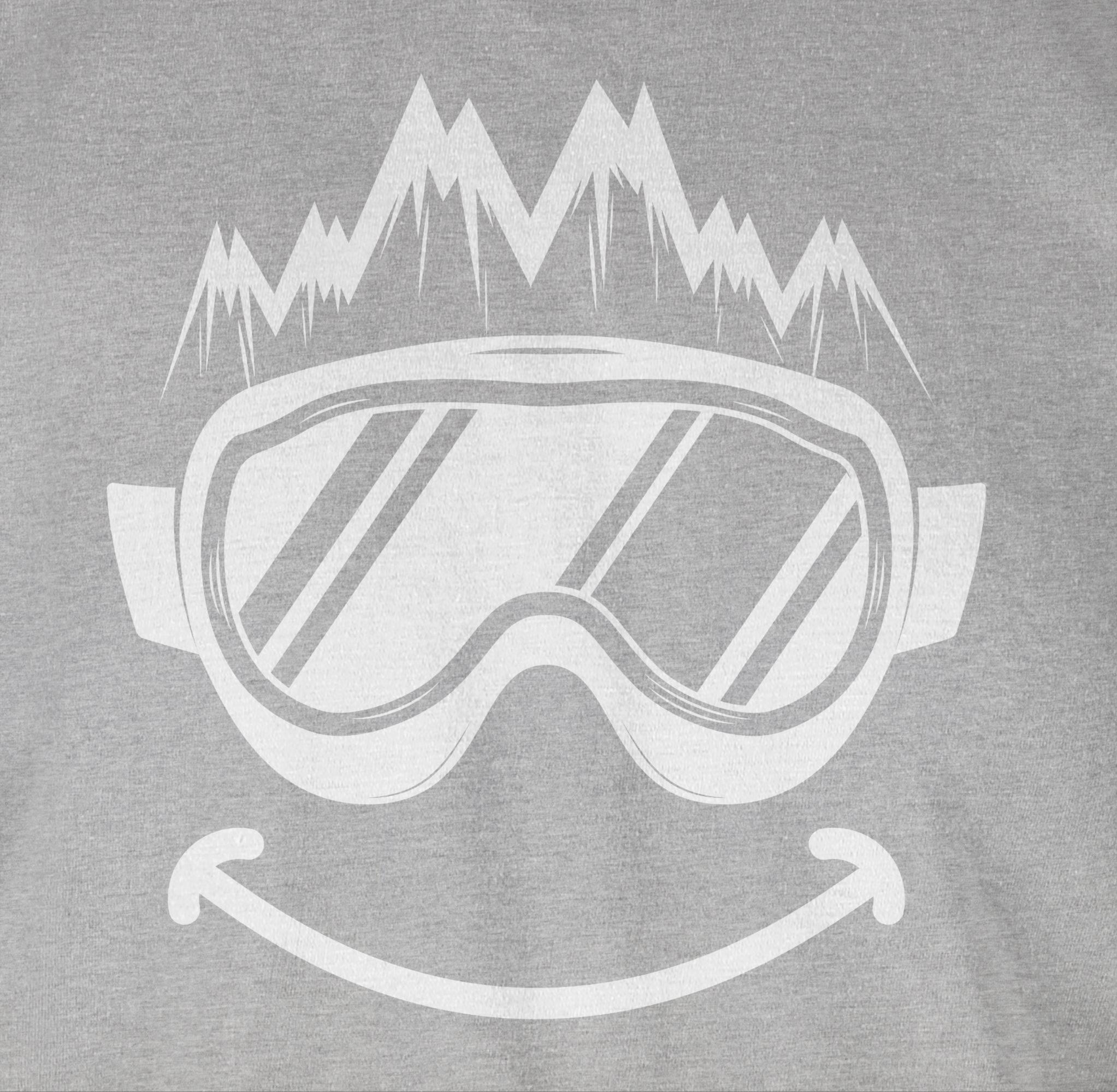Shirtracer Rundhalsshirt Snowboard Geschenk Ski fahren Geschenk I Ski Geschenke Ski Geschenkide Snowboard, Ski und mehr