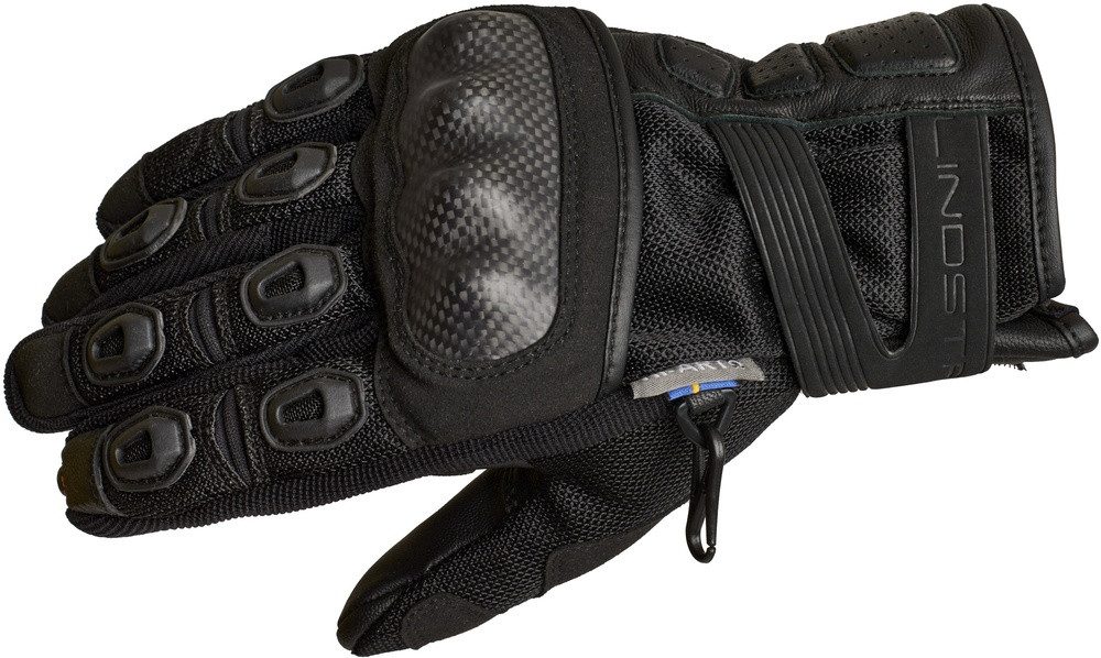 Lindstrands Motorradhandschuhe Glove Siljan Black