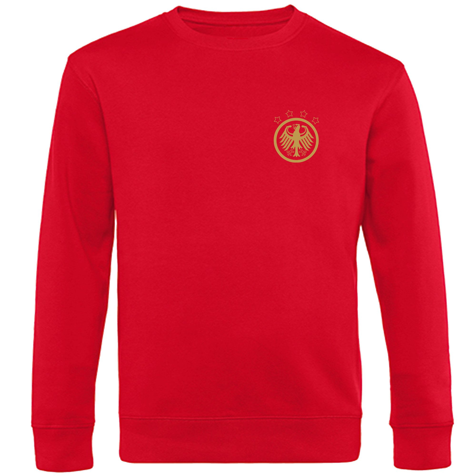 multifanshop Sweatshirt Germany - Adler Retro Gold - Pullover