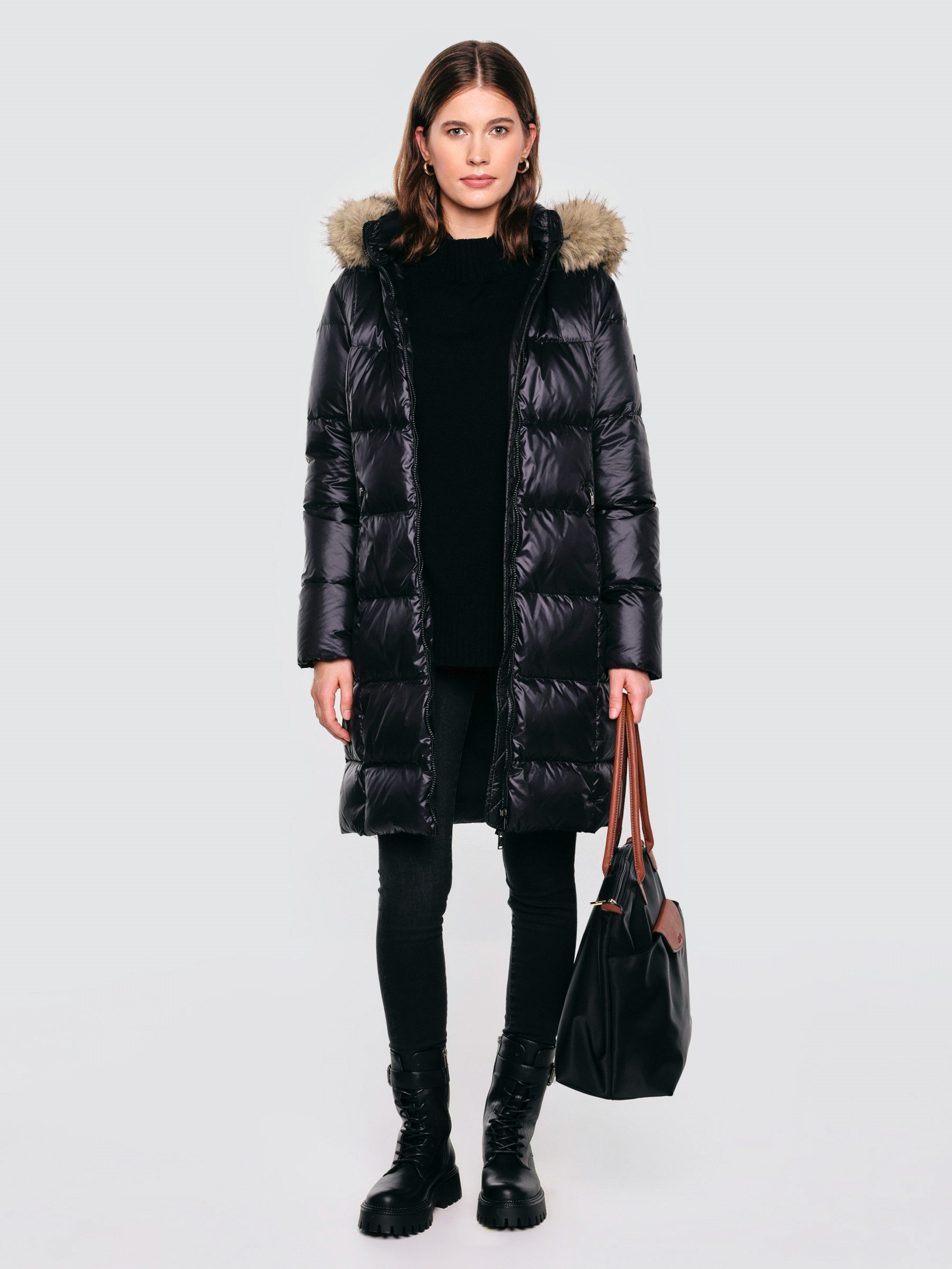 BIG STAR Langmantel MELISSA MIT KAPUZE günstig online kaufen