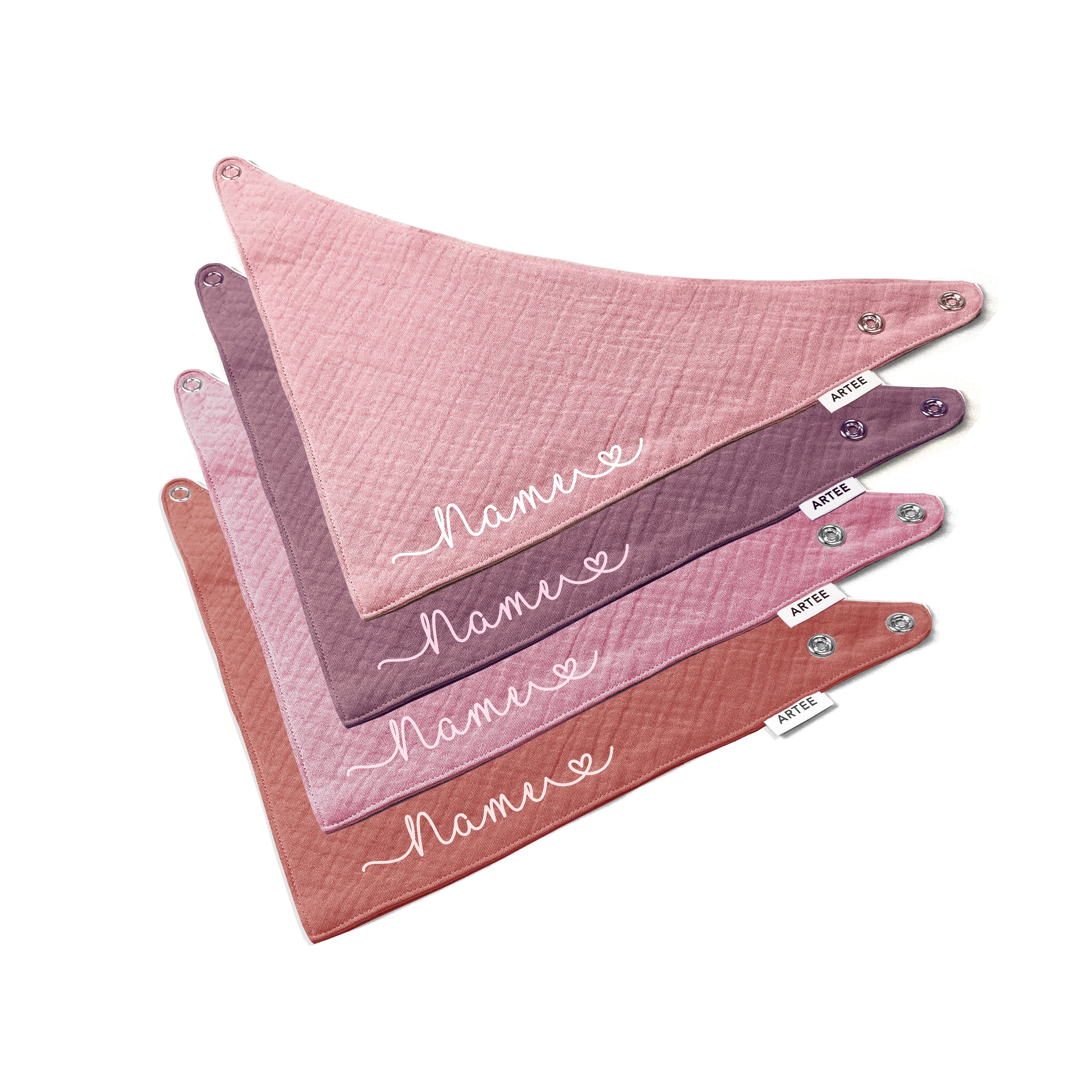 Artee Lätzchen Personalisiertes Lätzchen Set