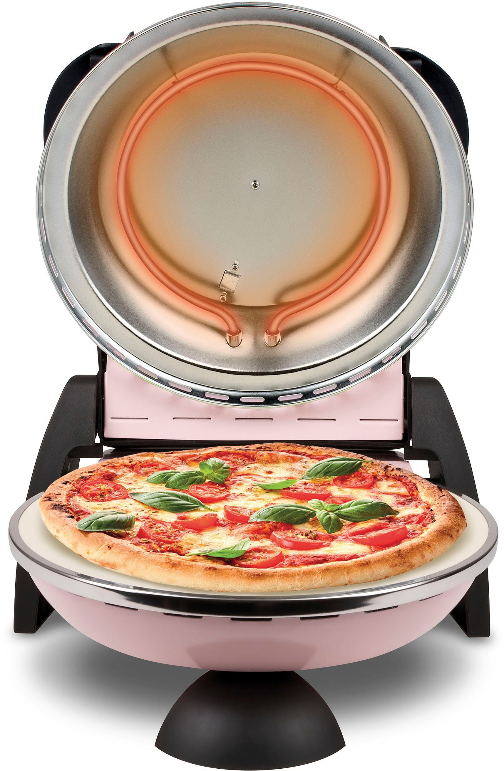 G3Ferrari Pizzaofen Delizia G1000616 Limited Edition, bis 400 Grad mit  feuerfestem Naturstein