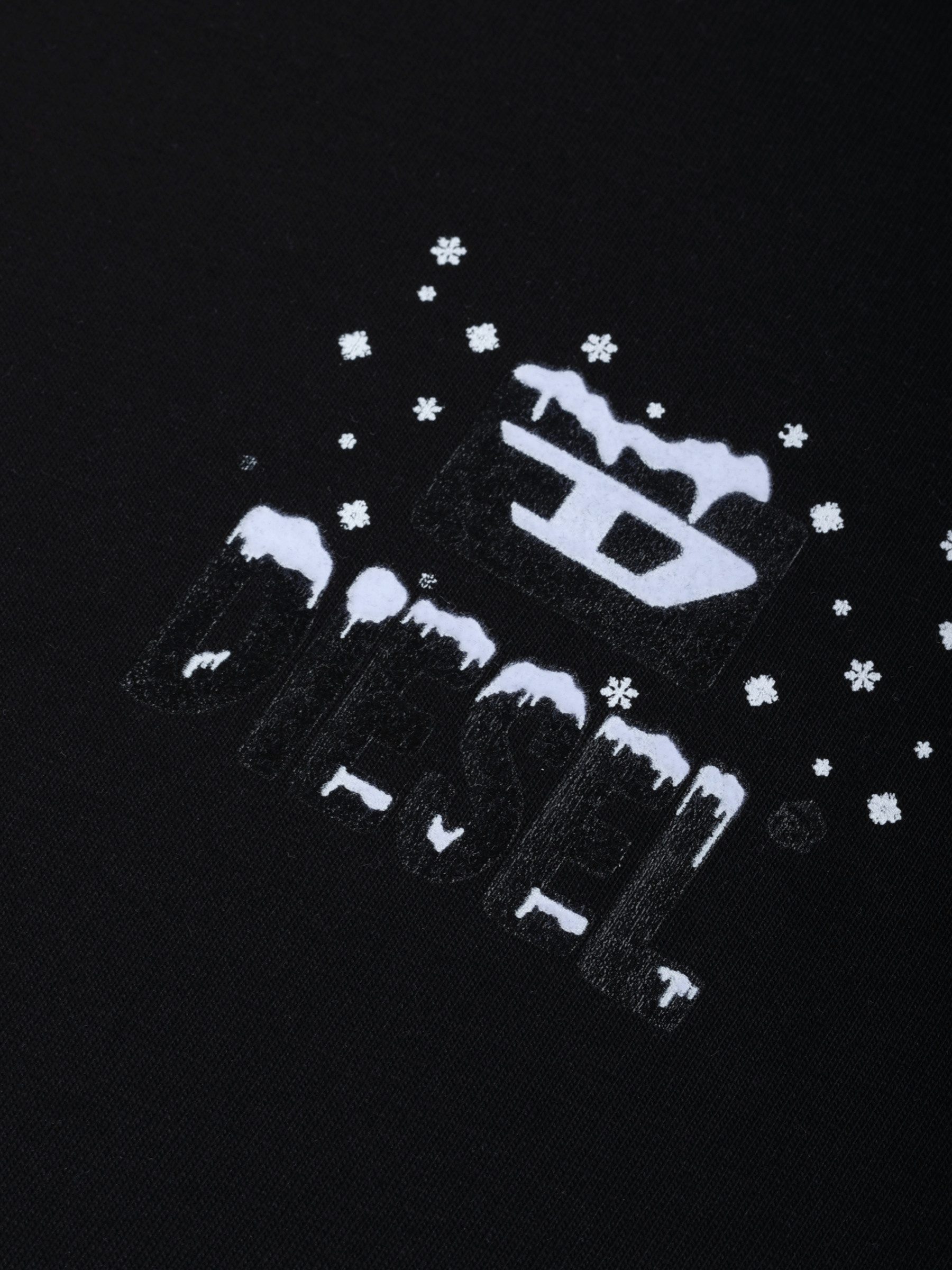 Diesel Rundhalsshirt Loose Fit Relaxed Logo Shirt - T-WASH-XX