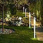 etc-shop LED Gartenleuchte, 4er Set Außenlampen Garten Solar LED Leuchten Steckleuchten, Bild 5