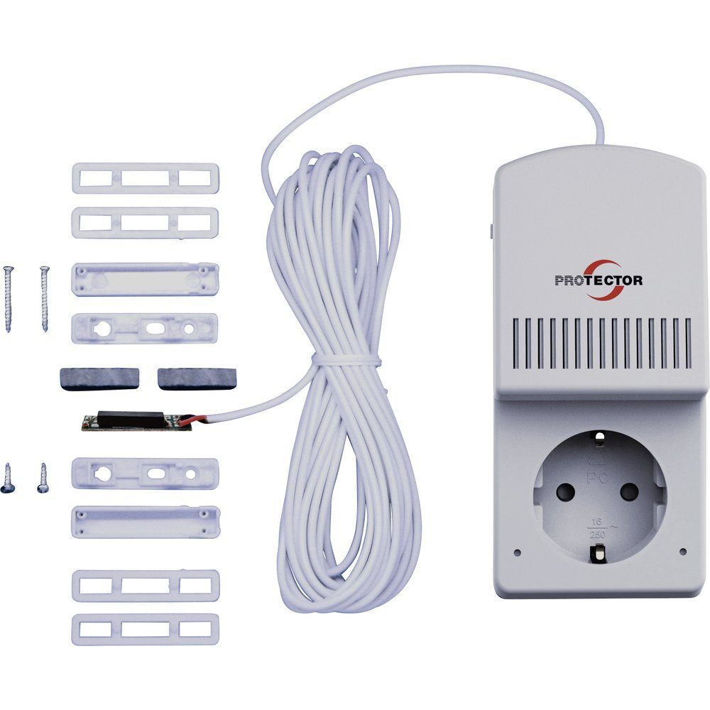 Protector Abluft-Set Protector Kabel-Abluftsteuerung AS4020 2200 W Weiß