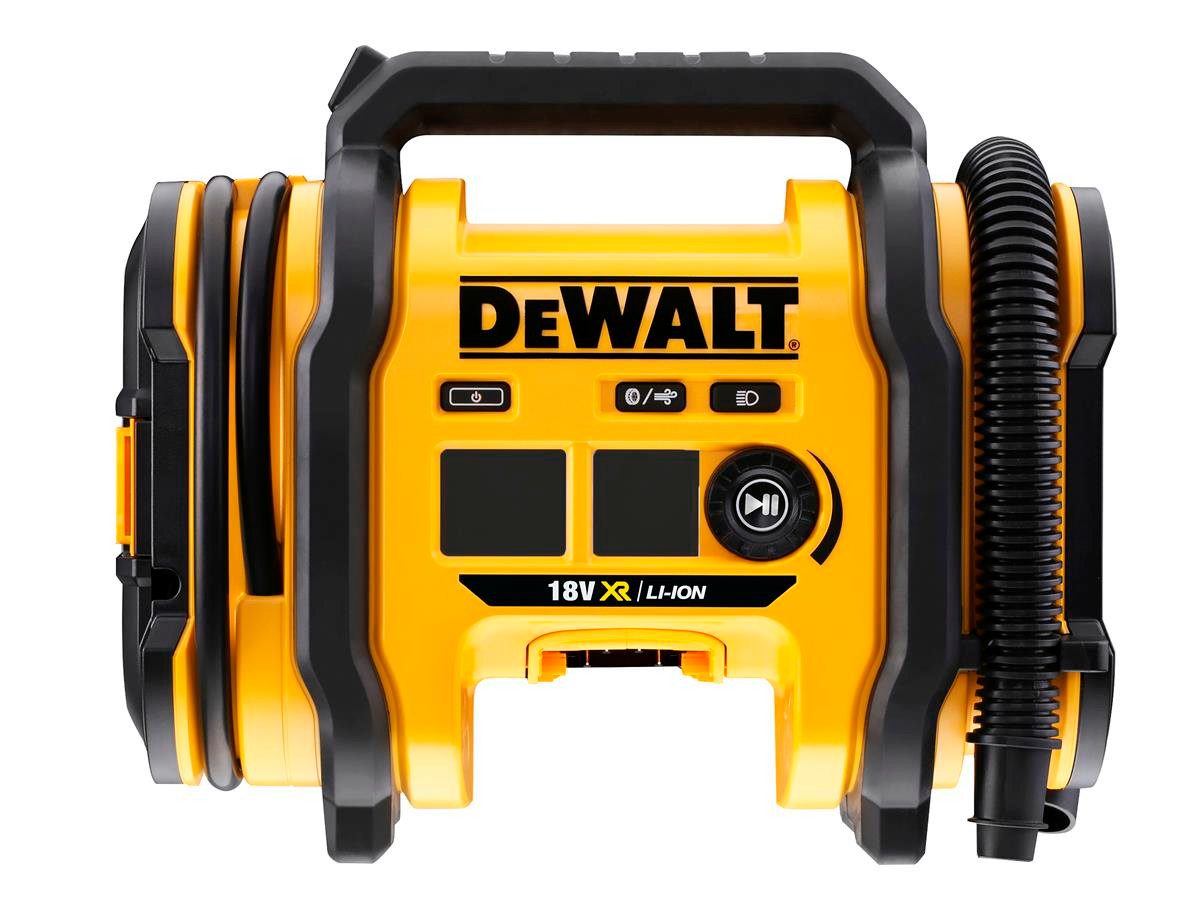 DeWalt Akku-Handkompressor Kompakt, max. 11 bar, ohne Akku und Ladegerät, 11 bar max. Luftdruck, 18 V