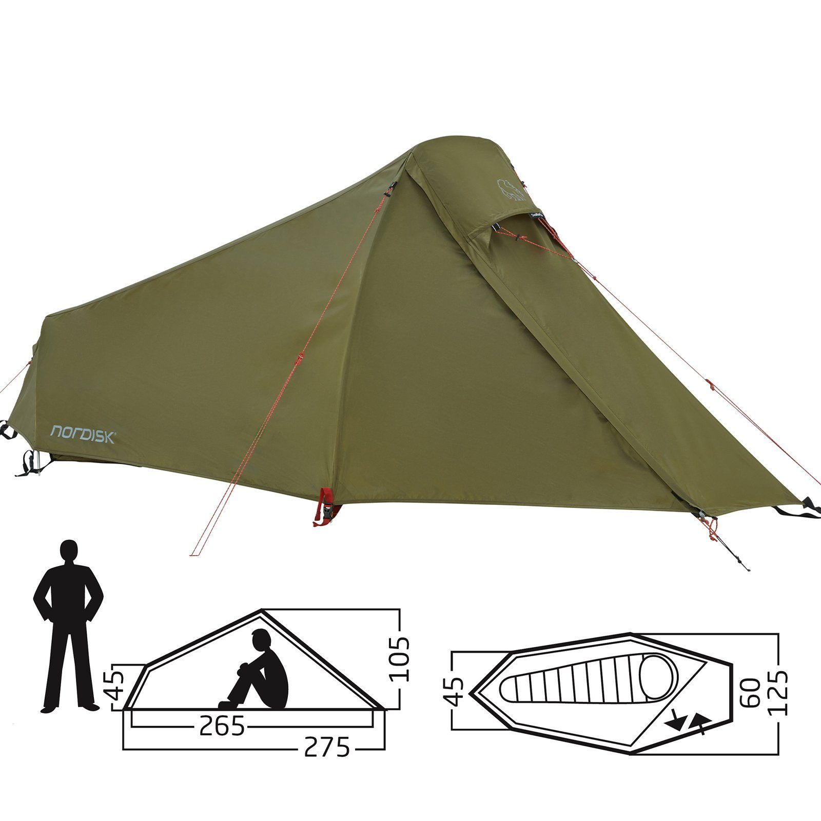 Nordisk Firstzelt Zelt Svalbard 1 Personen günstig online kaufen