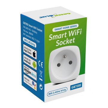 GreenBlue Steckdose GB720 E, WiFi ferngesteuerte Steckdose