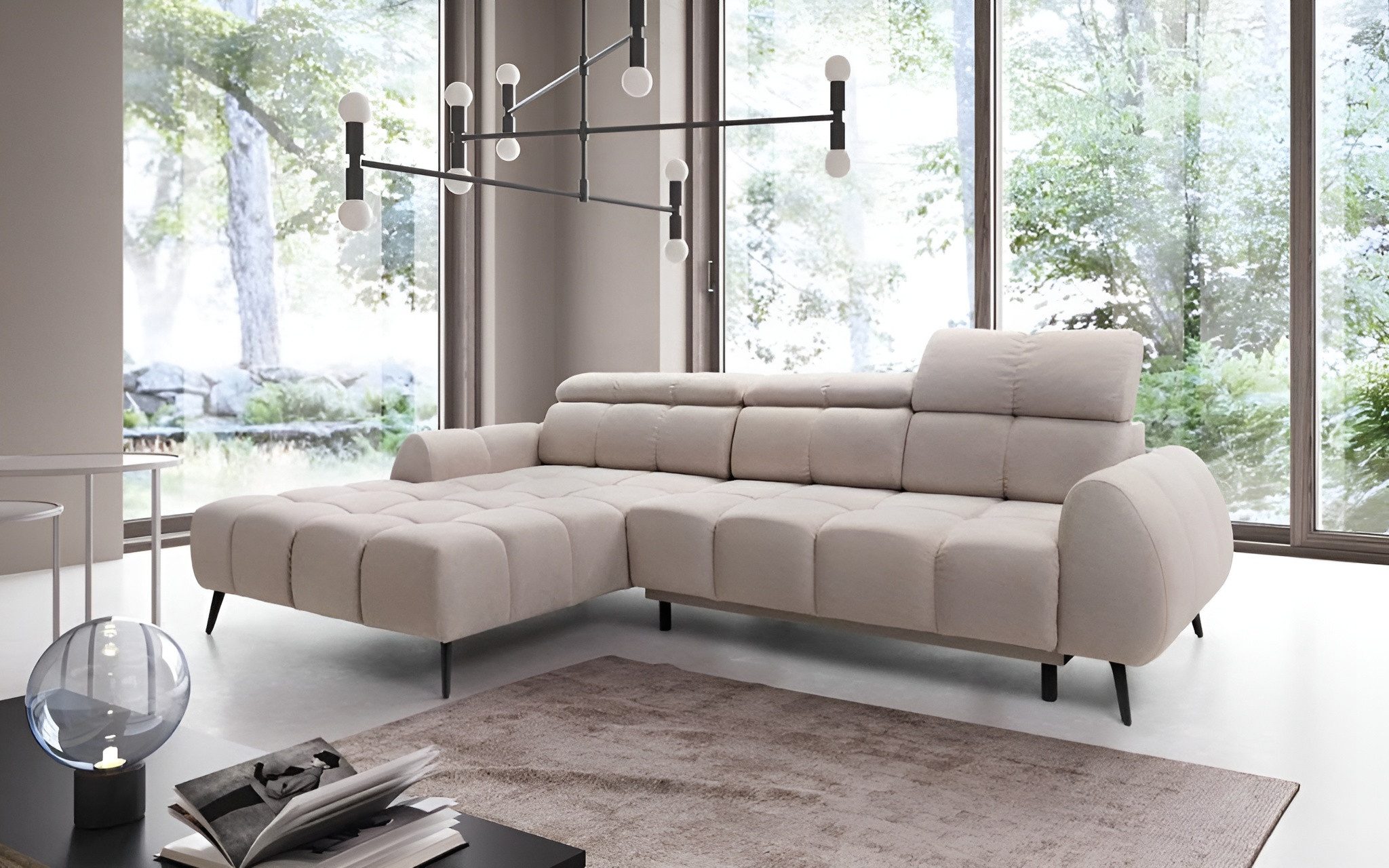 Luxusbetten24 Schlafsofa Designer Sofa Piano, mit günstig online kaufen
