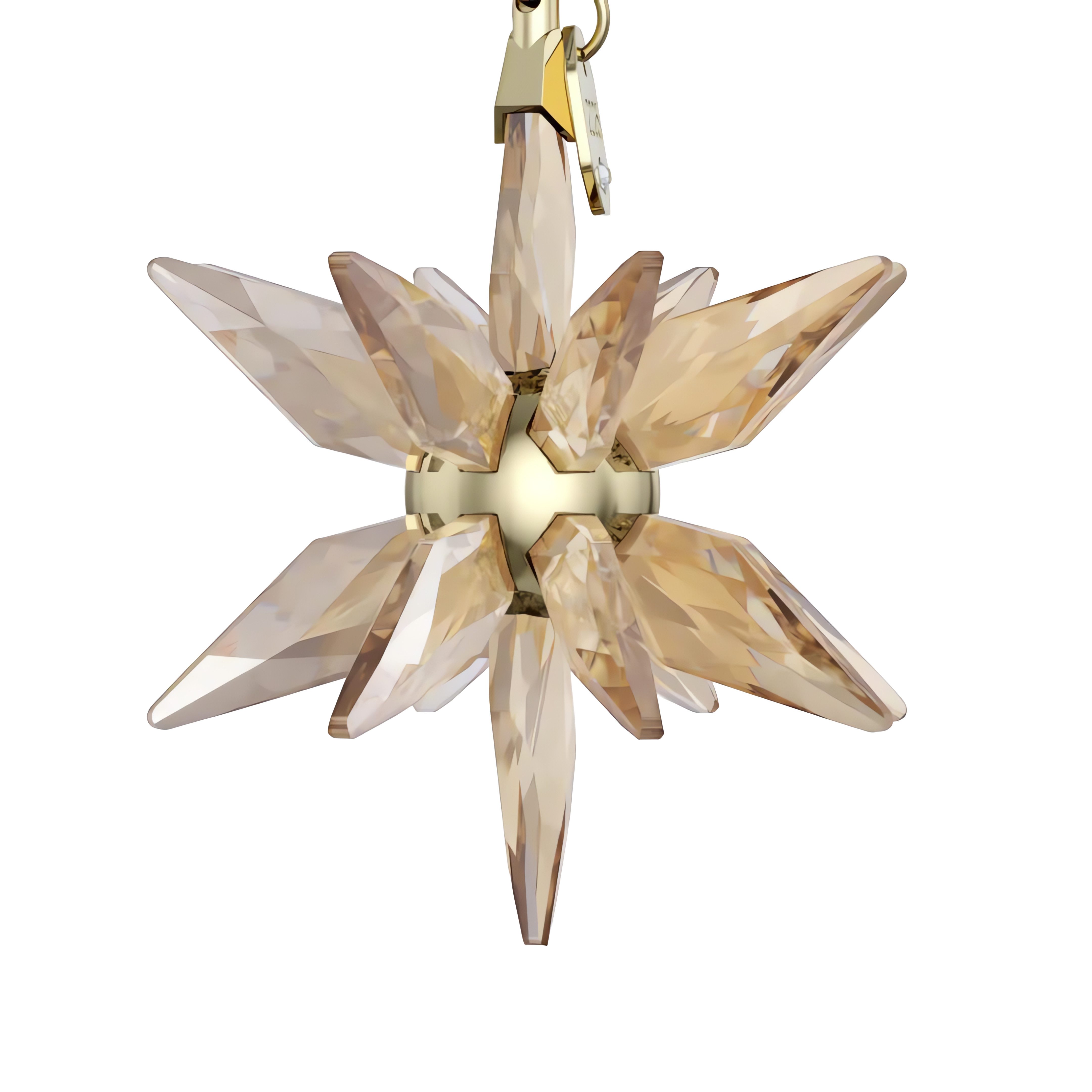 Swarovski Dekohänger Kristallfigur Sammelfigur Annual Edition Festive 3D Ornament 2025 (1 St), Swarovski® Kristall