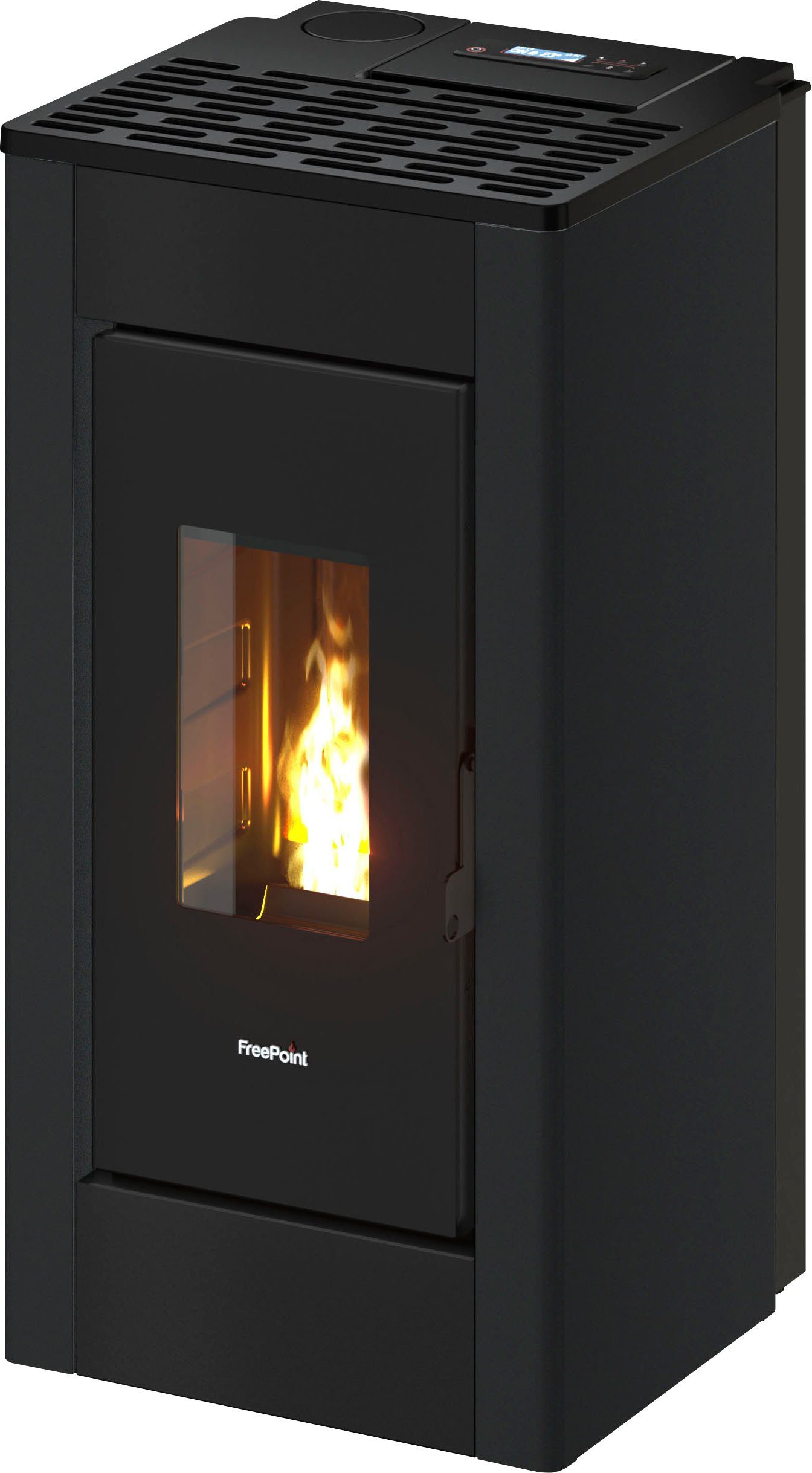 Freepoint Pelletofen Sharp, 7 kW, Zeitbrand