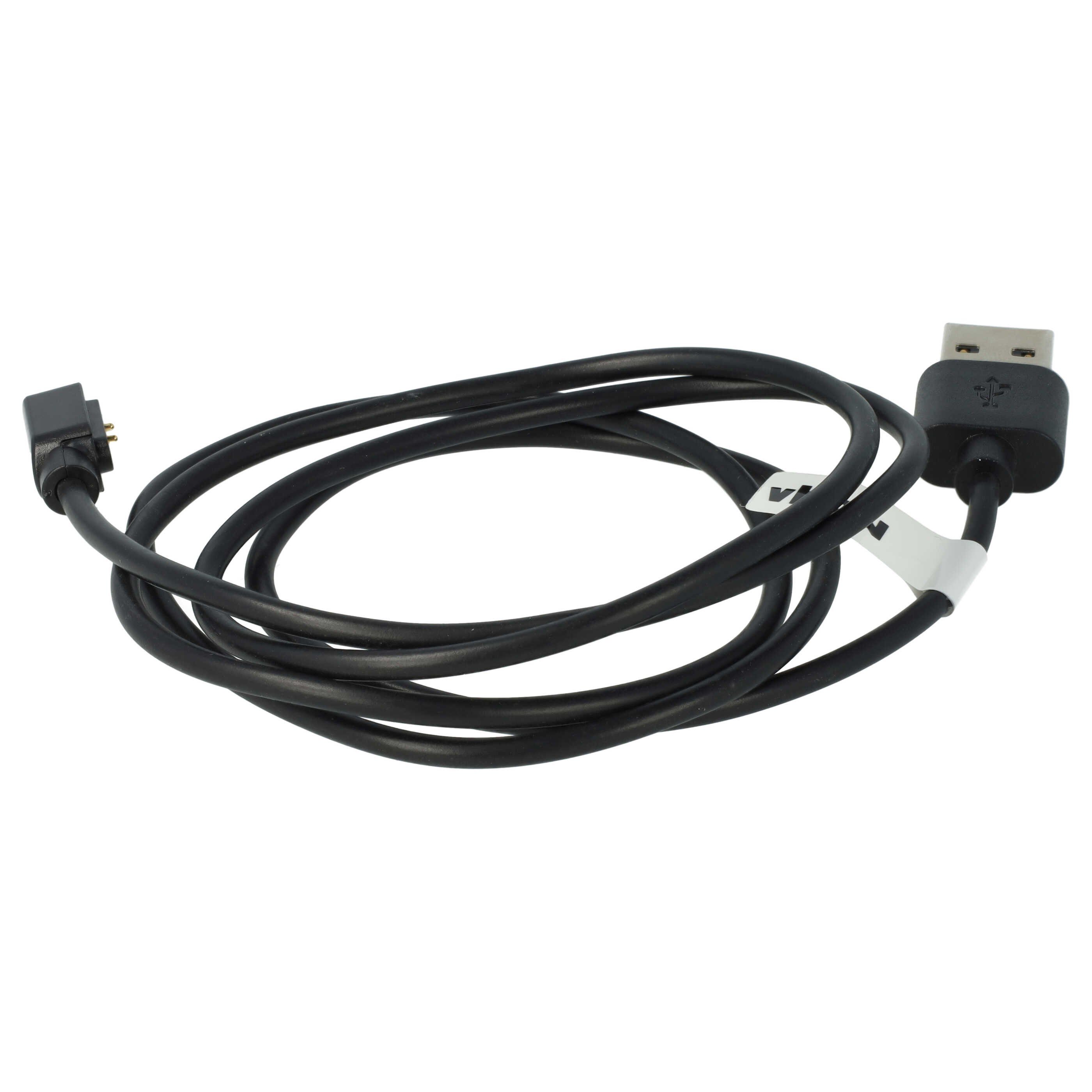 vhbw USB Ladekabel passend für Willful SW025, ID205U, IP68, SW01, SW021, SW Smartwatch-Ladekabel, (100.0 cm)