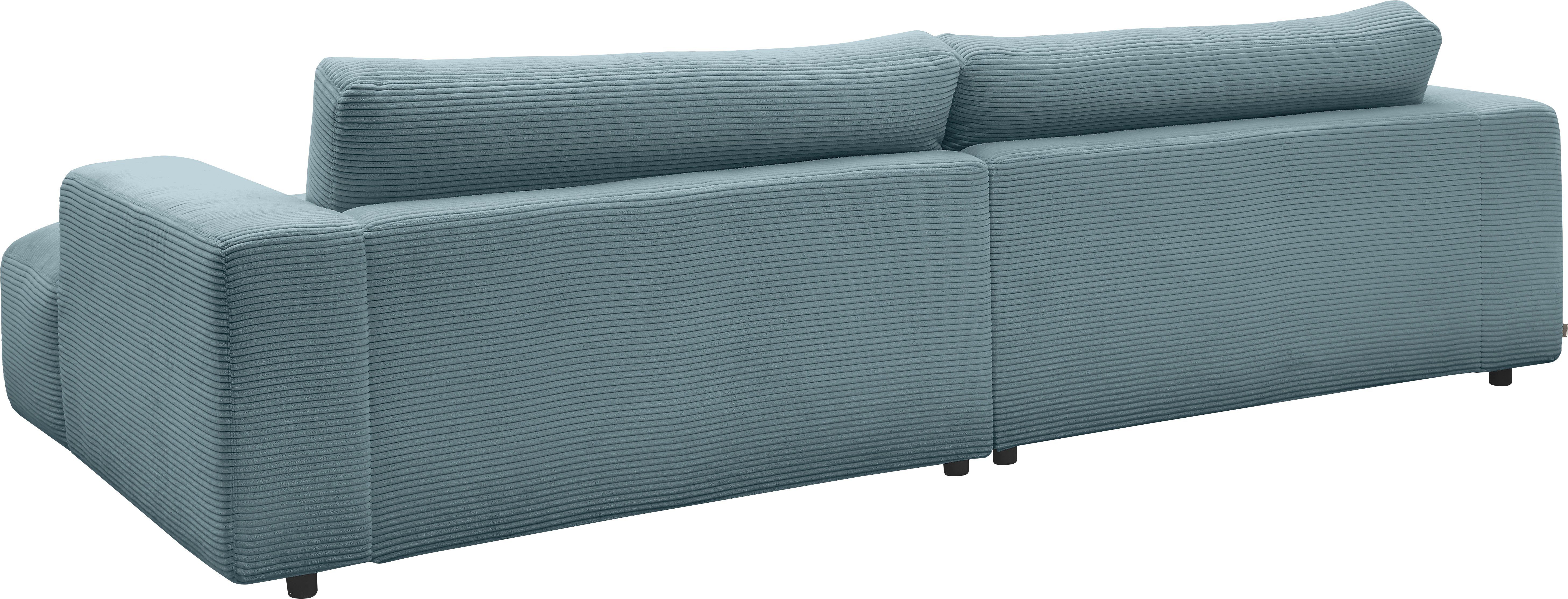 Lucia, Breite cm by Cord-Bezug, Musterring M branded petrol 292 Loungesofa GALLERY