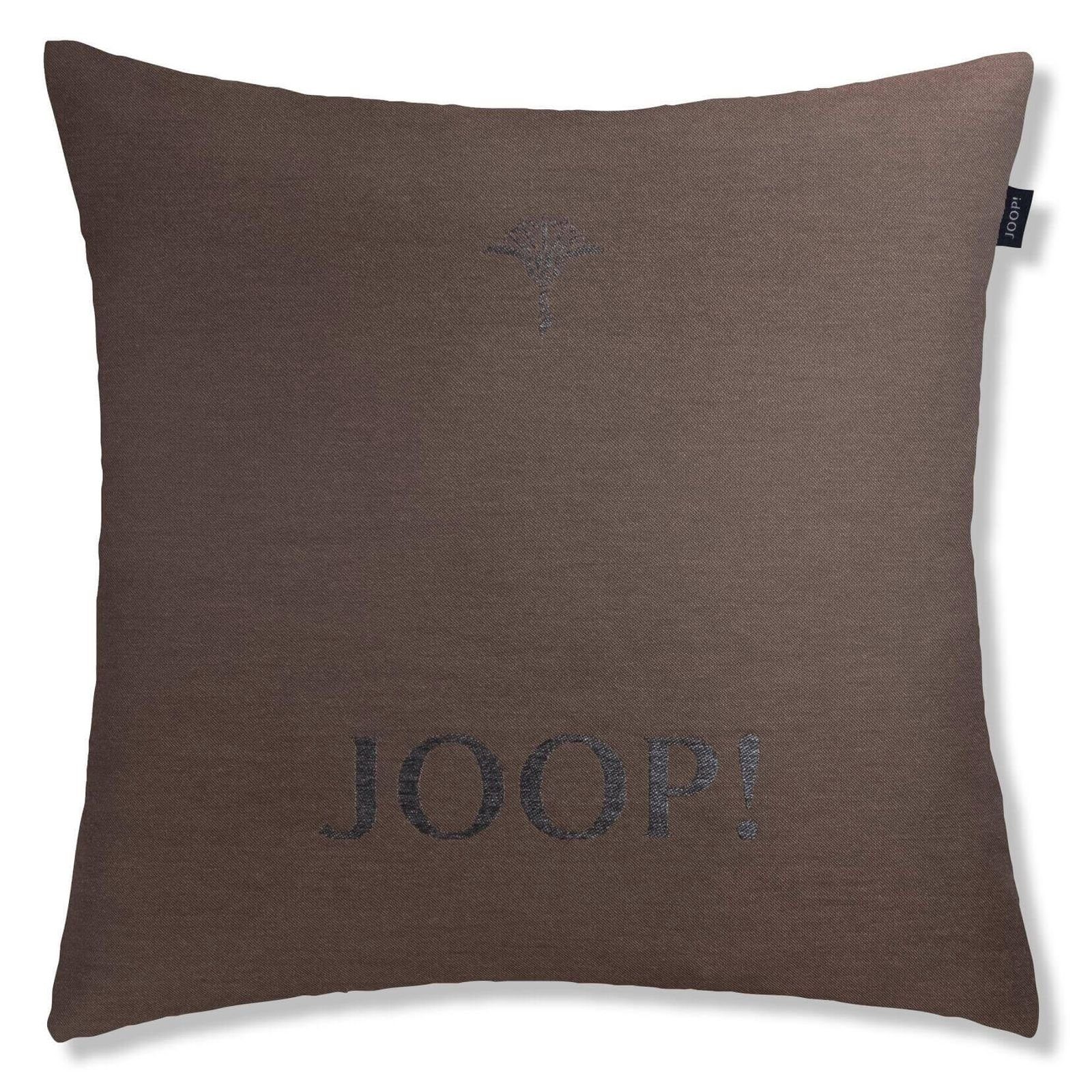 Karamell, JOOP!-Logo 50852, Dekokissen Kornblumen-Prägung, Chains Braun Joop! Kissenhülle