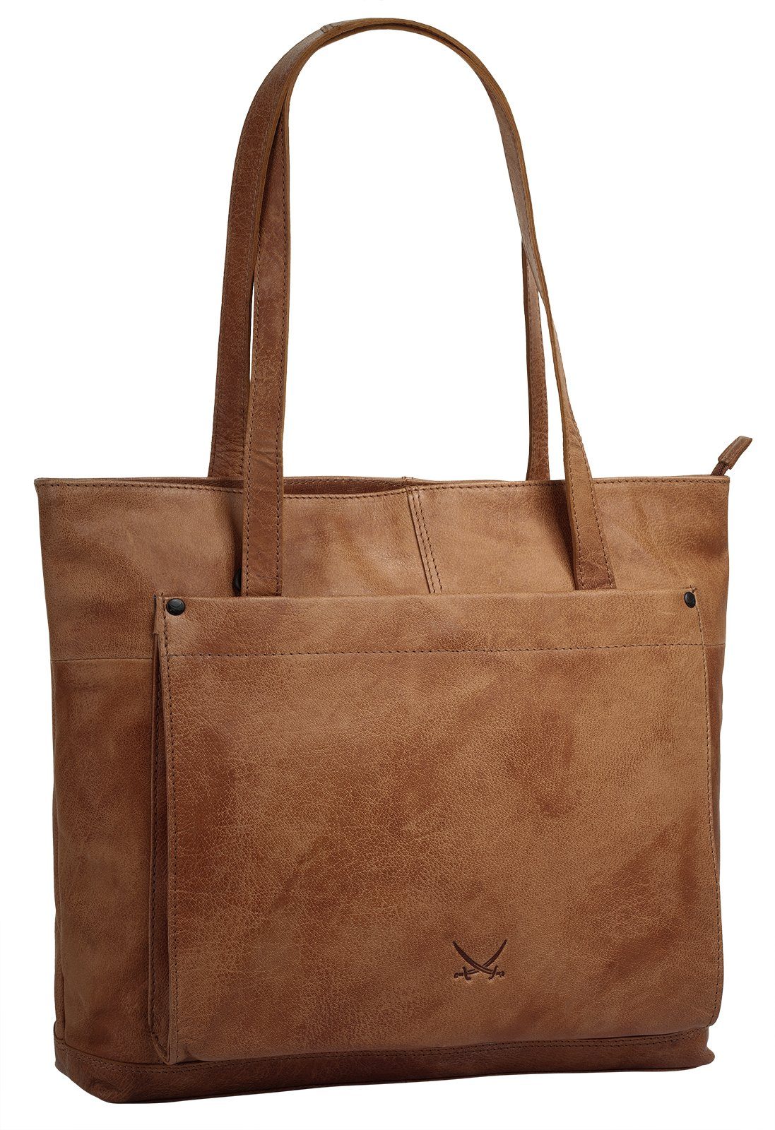 Sansibar Shopper, echt Leder