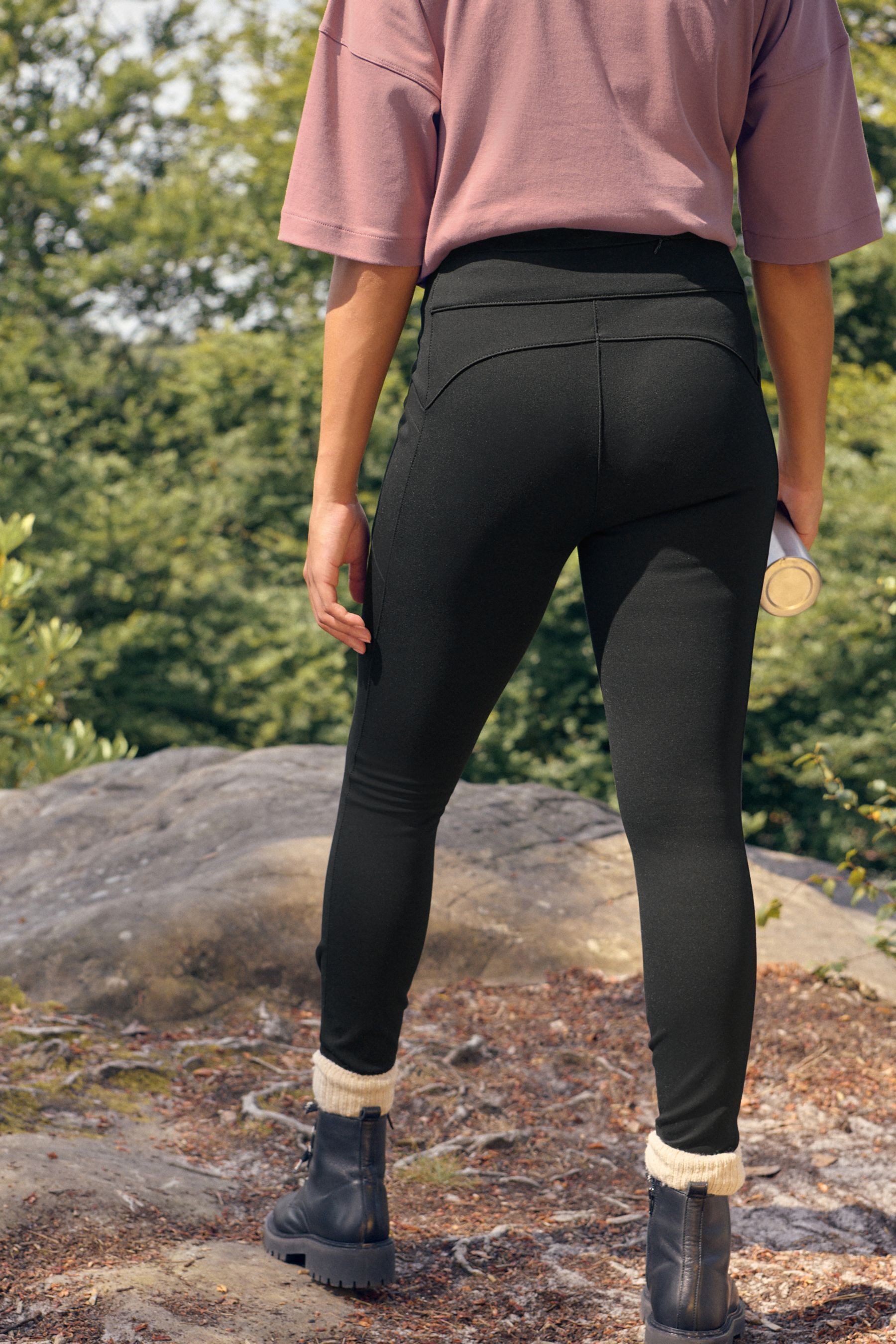 Next Thermoleggings Elements Leggings mit Fleece-Futter, Kurzgröße (1-tlg) günstig online kaufen