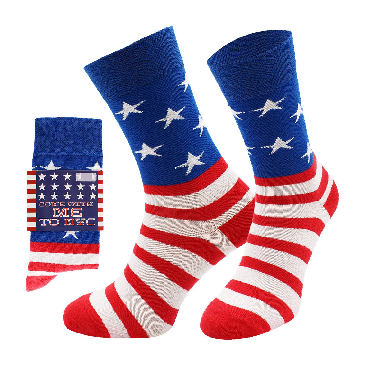Chili Lifestyle Freizeitsocken USA Lustige Socken mit Spruch Banderole als Geschenksocken (Paar, 1-Paar, Mit Spruchbanderole) Weichbund ohne Gummidruck