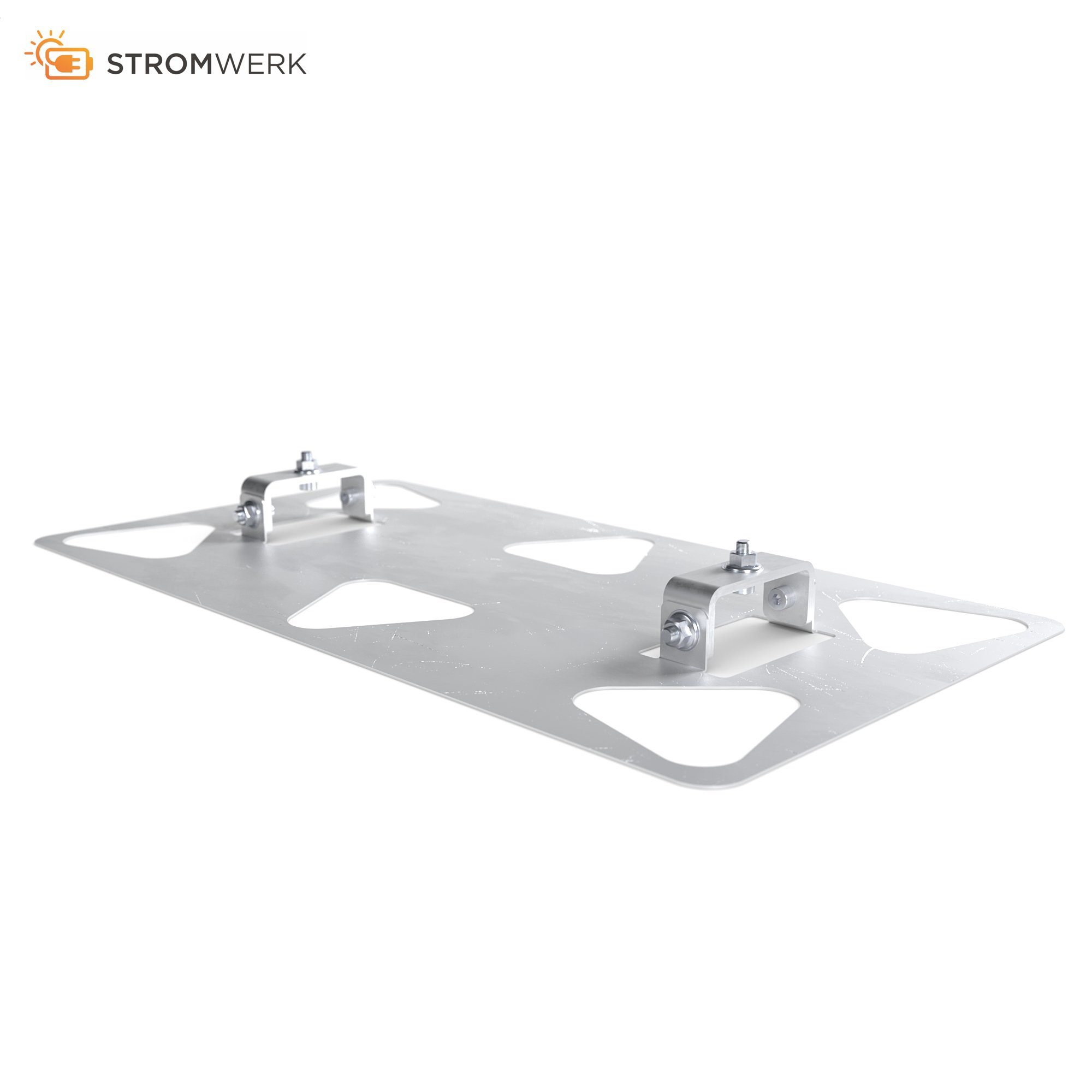 Stromwerk Solarmodul-Halterung Montageplatte für Bitumenverklebung 620x330 mm