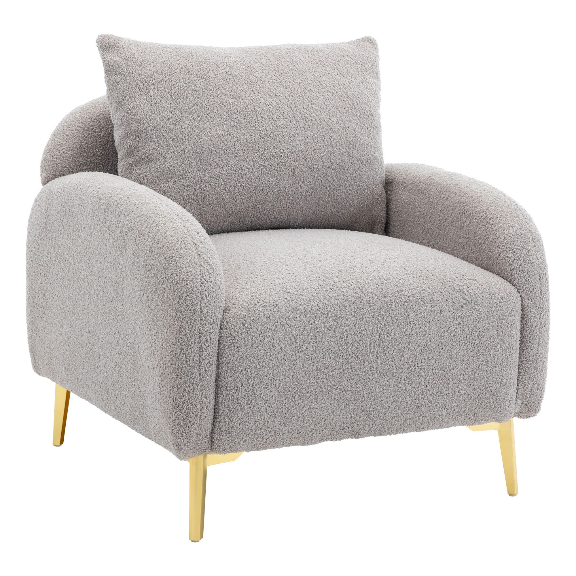 REDOM Sessel Loungesessel Polstersessel Armlehnensessel, mit Kissen