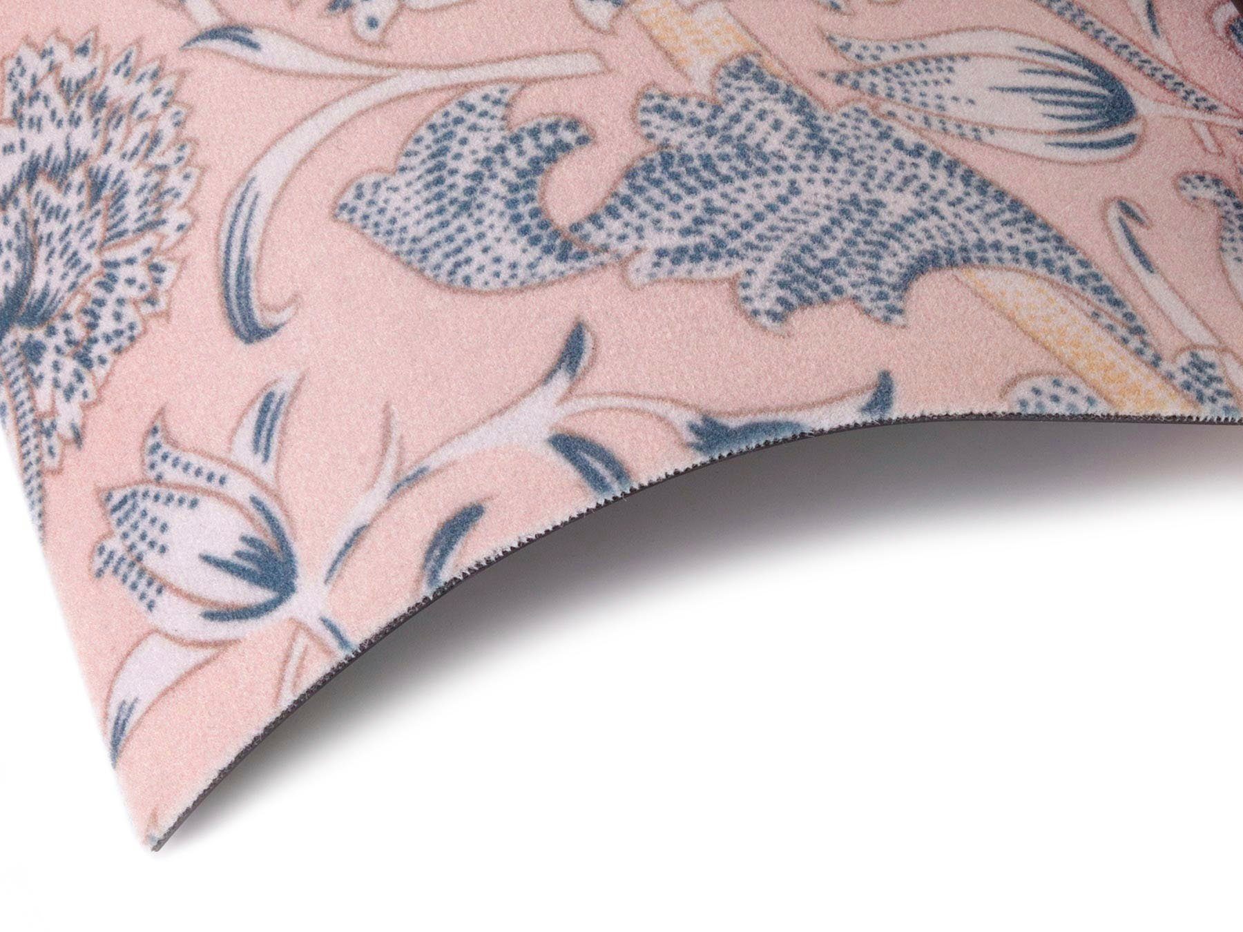 Primaflor-Ideen in Textil Küchenläufer FLOWERS, Made in Belgium, rechteckig, Höhe: 6,5 mm, Motiv Blumen, rutschhemmend, waschbar, Küche