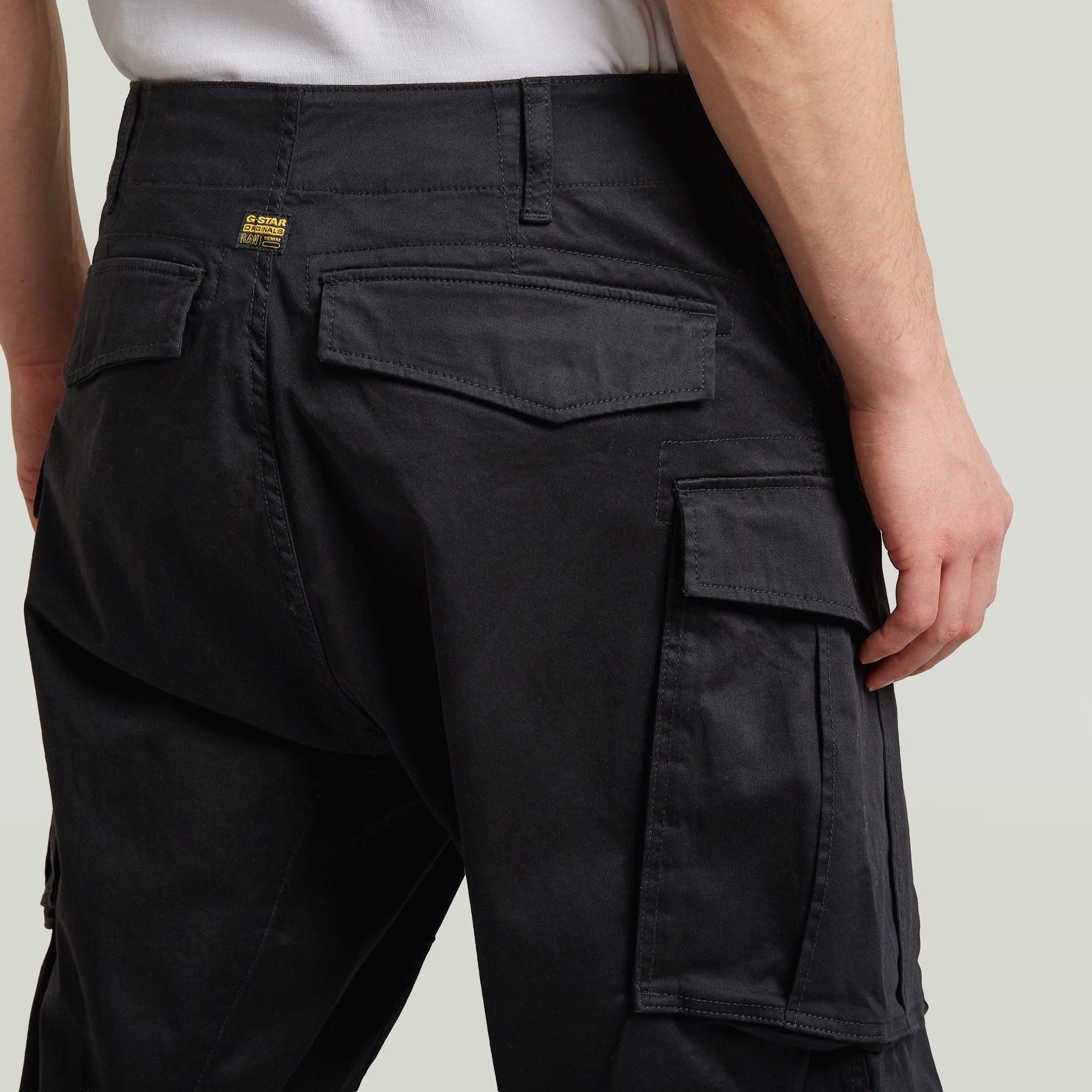G-STAR Cargohose Rovic 3D Relaxed Low Waist, Baumwoll-Mix mit Stretch-Anteil
