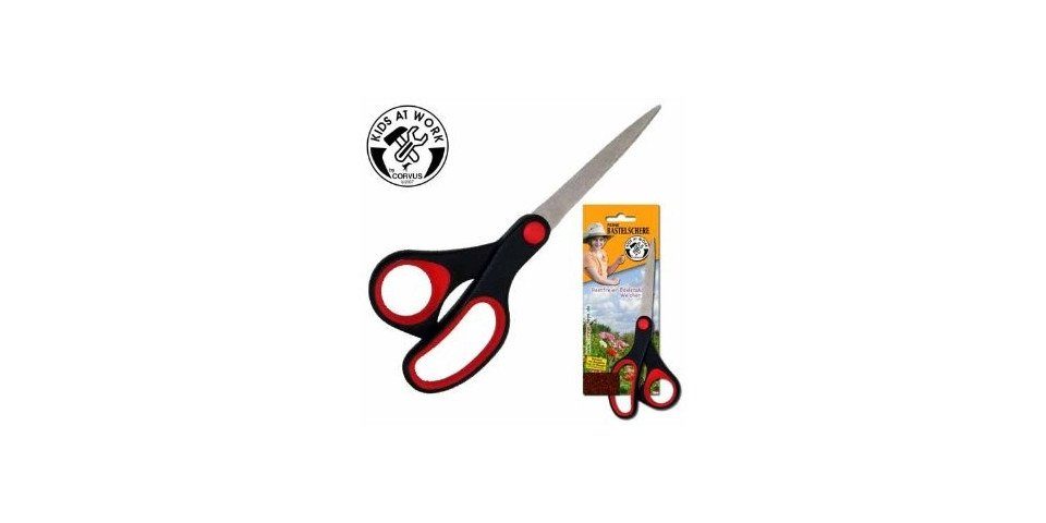 Corvus Corvus A600044 - Kids at work: Schere 17 cm, Allzweck- und Bastells... Konstruktions-Spielset