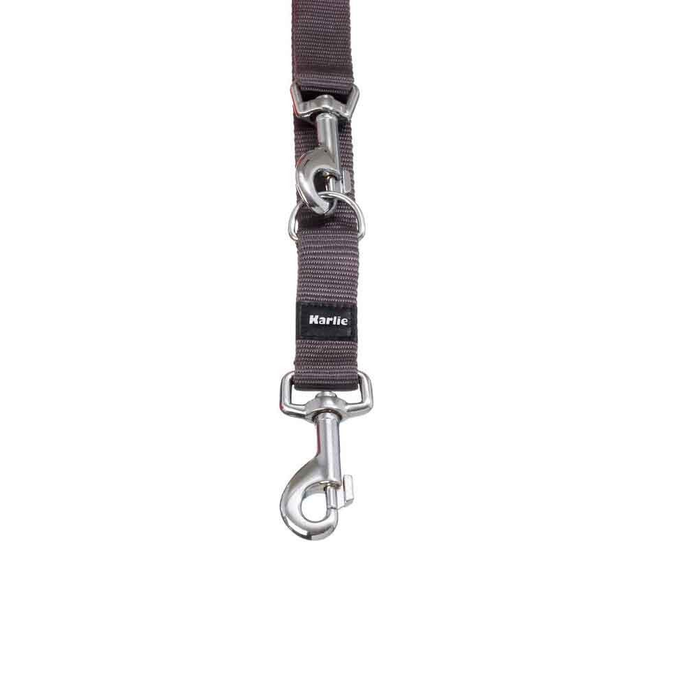 Karlie Hundeleine Karlie ASP Führleine - Grau Breite/Länge: 10mm, 200cm