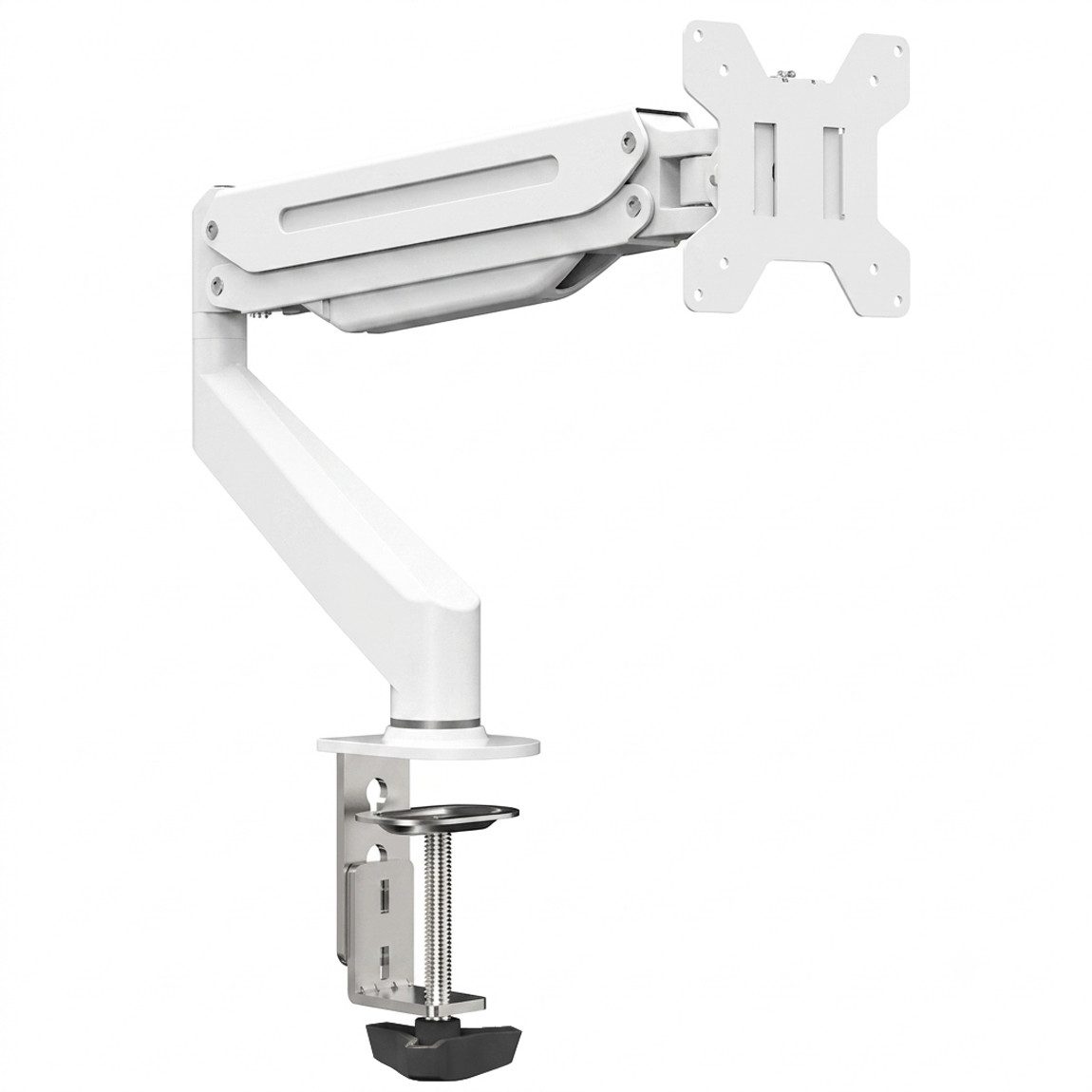 LMG Germany Monitor-Halterung Monitorhalterung bis 32 Zoll, 10 kg, 1 Arm, flexibel verstellbar, (bis 32 Zoll, ergonomisch, stufenlose Höhenverstellung, Integriertes Kabelmanagement)