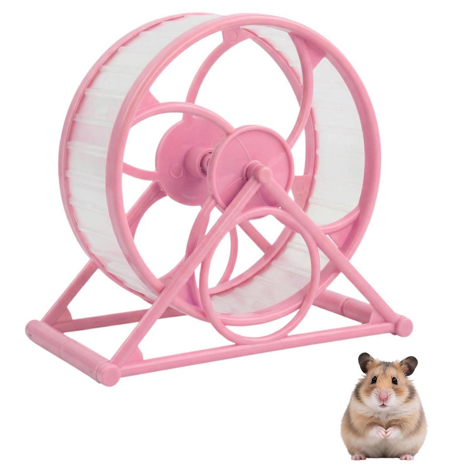 LuxusKollektion Tierlaufrad Hamsterrad 14cm Super Silent Rosa