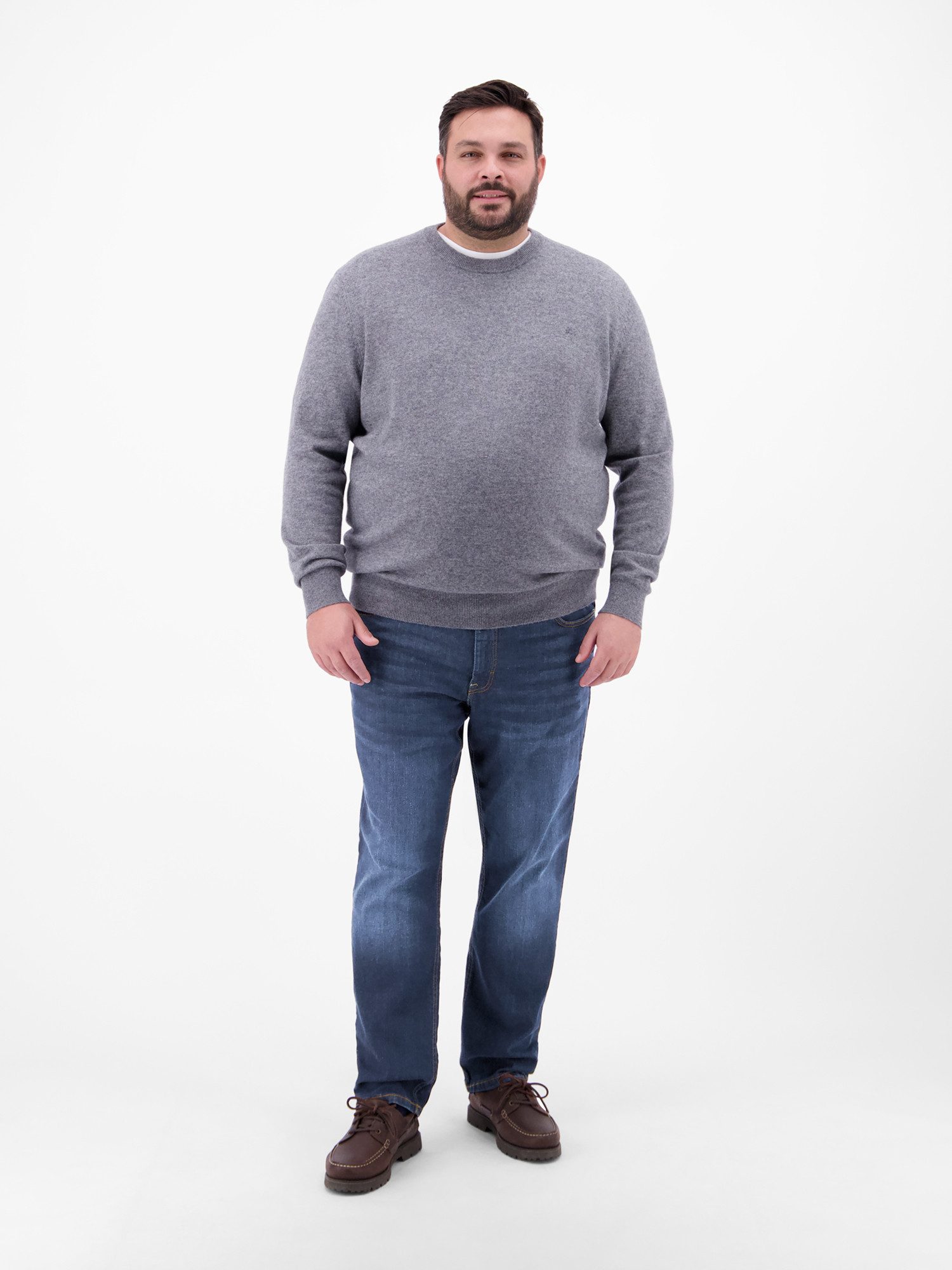 LERROS 5-Pocket-Jeans BAXTER Herrenjeans in Grossen Grössen, Straight Leg
