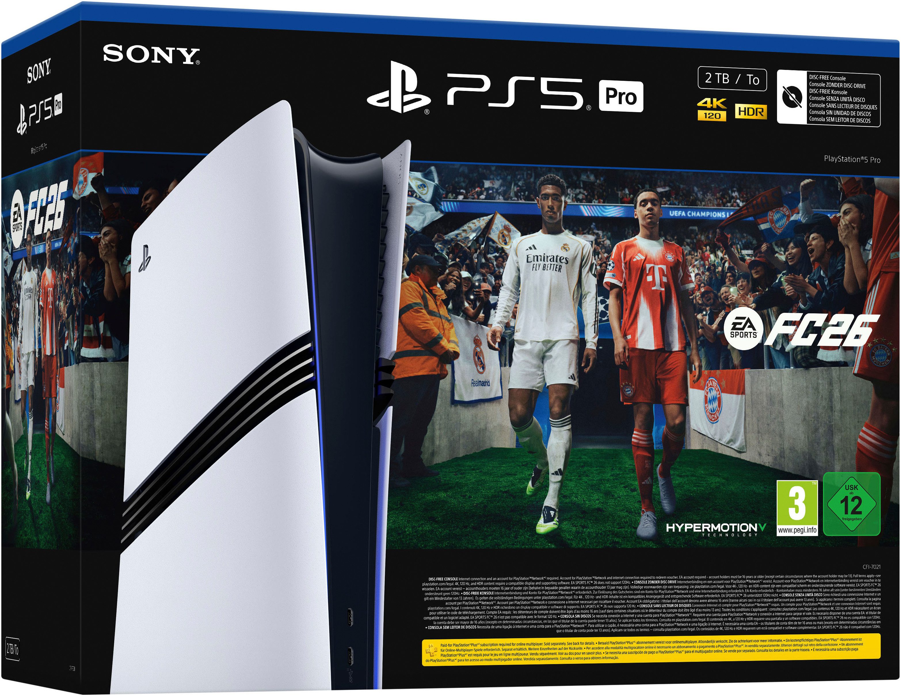 PlayStation 5 PlayStation 5 Pro 2TB – EA SPORTS FC 26 Bundle 2TB