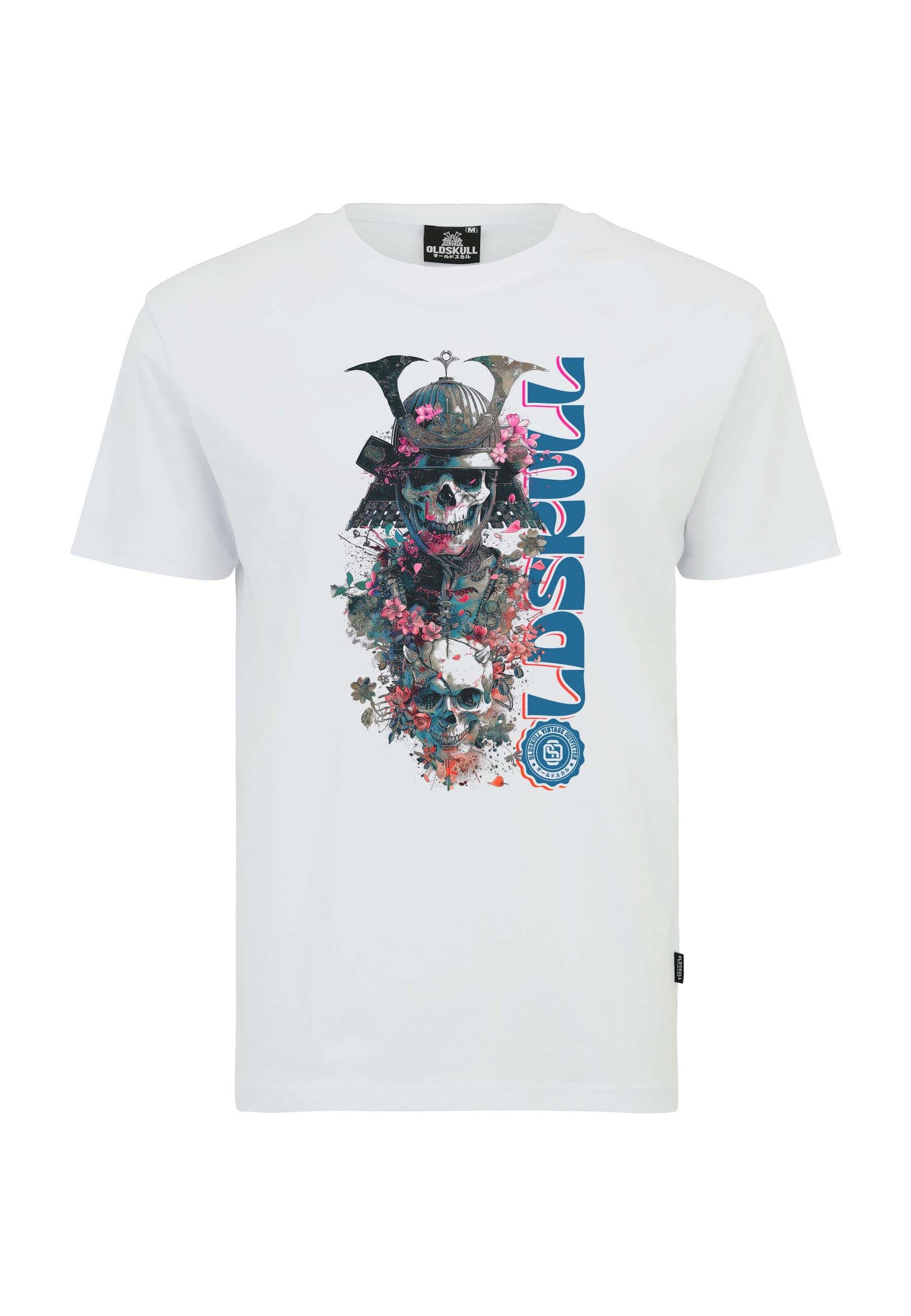 T-Shirt Xtreme Samurai Skull Logo Graphic