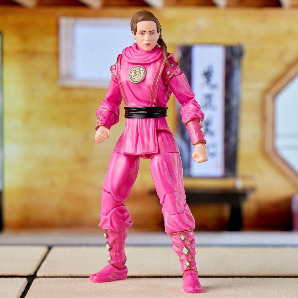 Hasbro Actionfigur Power Rangers x Cobra Kai LC Morphed Samantha LaRusso Pink Mantis Rang