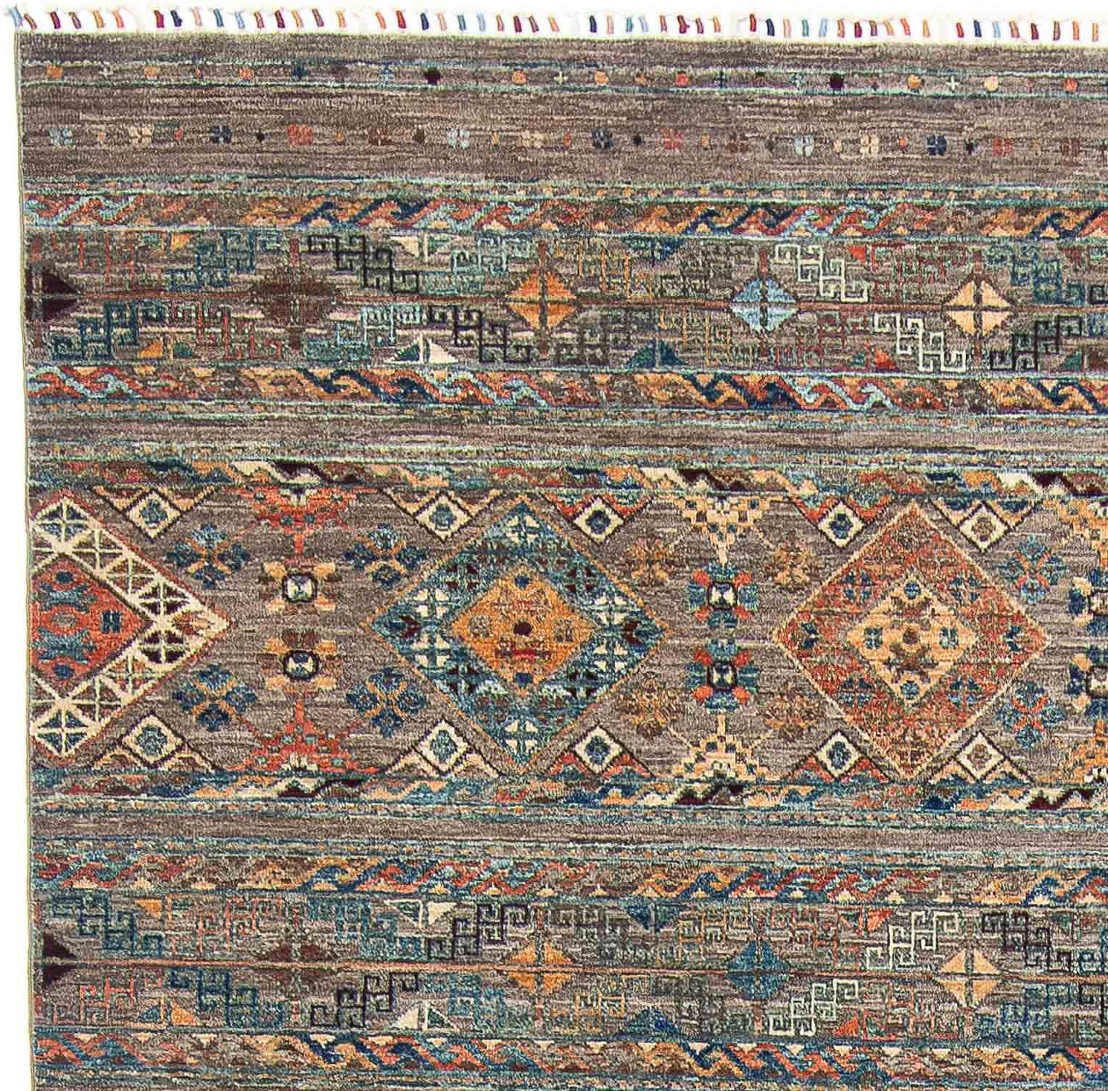 Orientteppich Ziegler x morgenland, rechteckig, mit cm mm, Einzelstück mehrfarbig, Wohnzimmer, Zertifikat 245 - - Höhe: 6 Handgeknüpft, 334