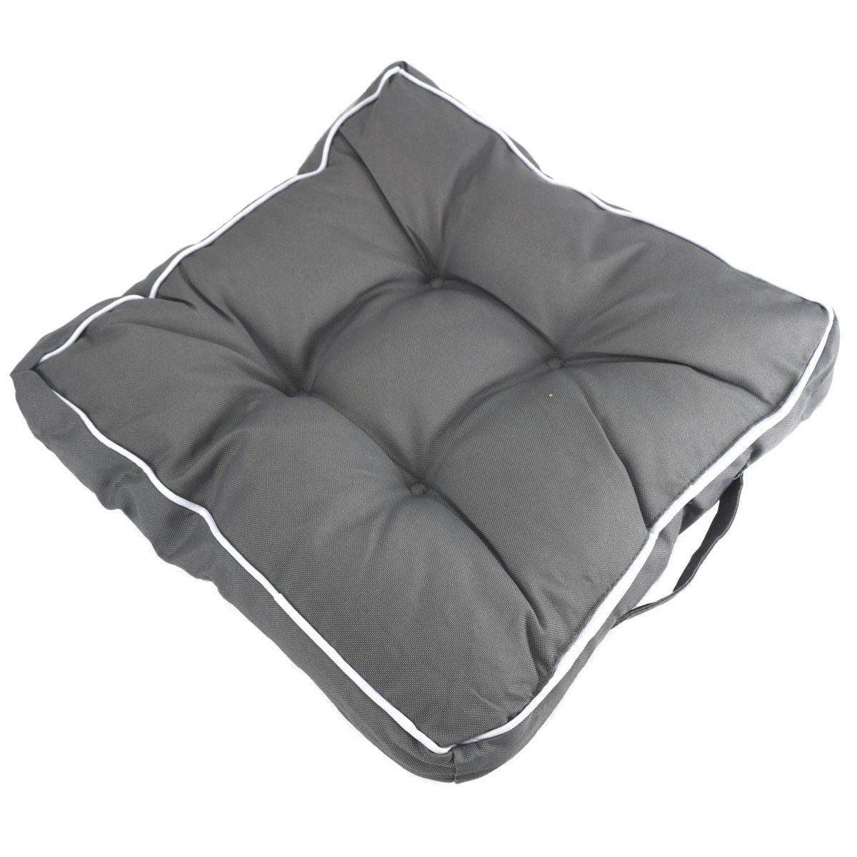 Bolan Sitzkissen Outdoor Stuhlkissen 39x39x8 cm 4-Punkt-Steppung Sitzkissen Deko