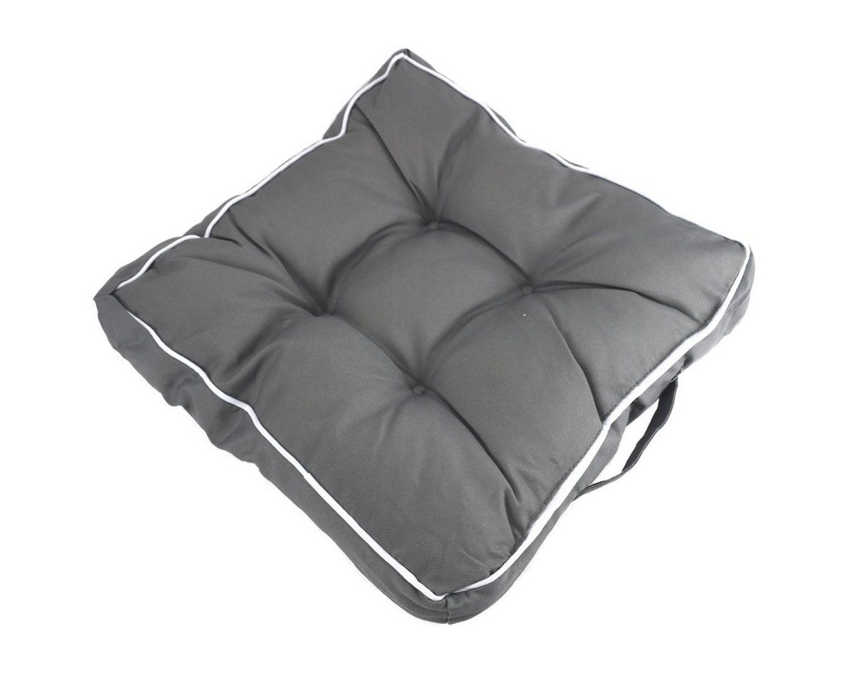 Bolan Sitzkissen Outdoor Stuhlkissen 39x39x8 cm 4-Punkt-Steppung Sitzkissen Deko