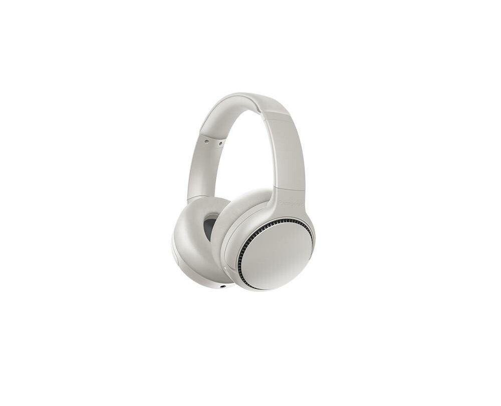 Panasonic RB-M700BE Bügelkopfhörer weiß kabellos Bluetooth Bass  Sprachsteuerung Kopfhörer