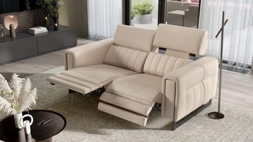 Sofanella 2-Sitzer Zweisitzer Lesina Sitztiefenverstellung elektrische Couch