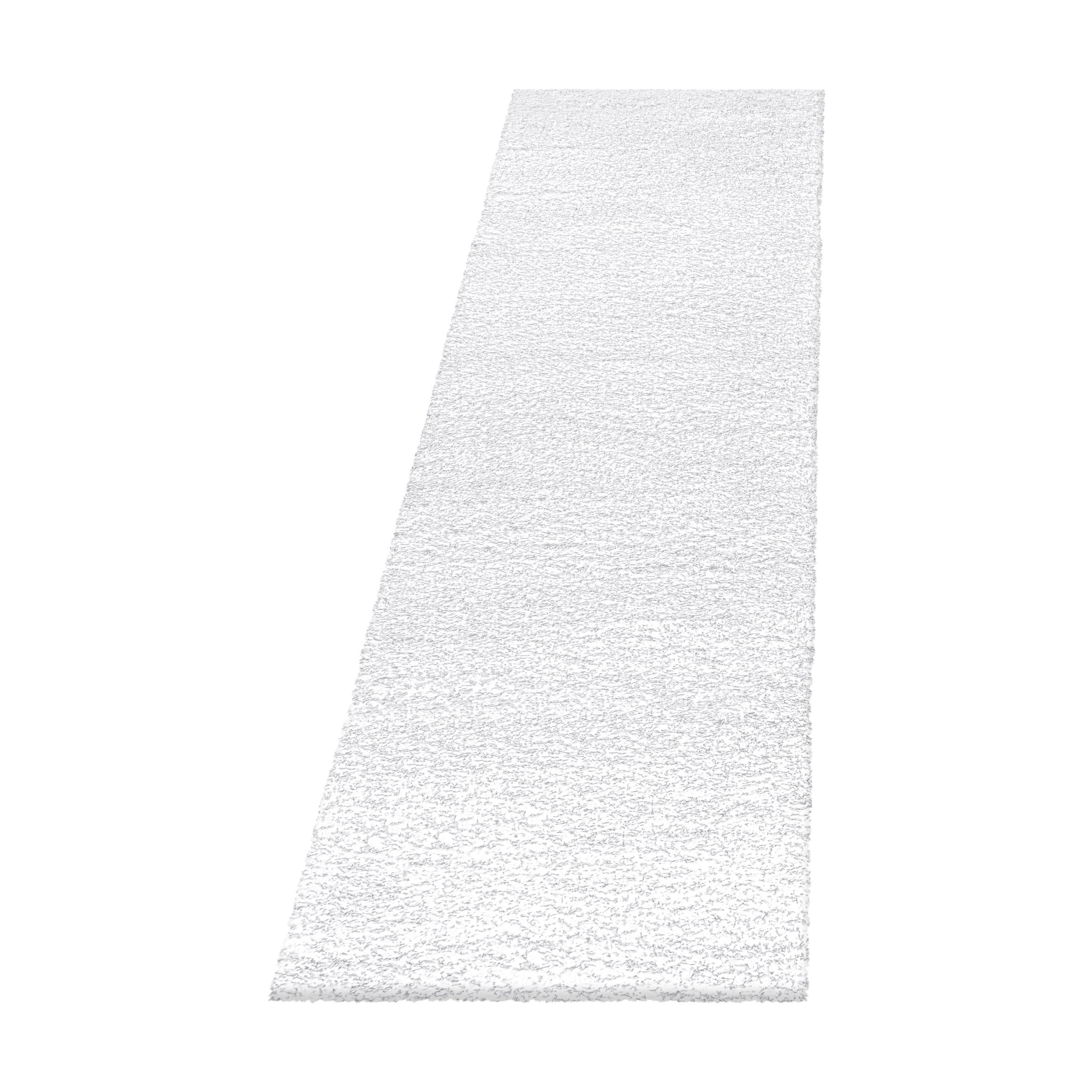 SIMPEX24 Teppich Unicolor - Einfarbig, Läufer, Höhe: 30 mm, Teppich Wohnzimmer Einfarbig Shaggy Verschidene Farben und Größen