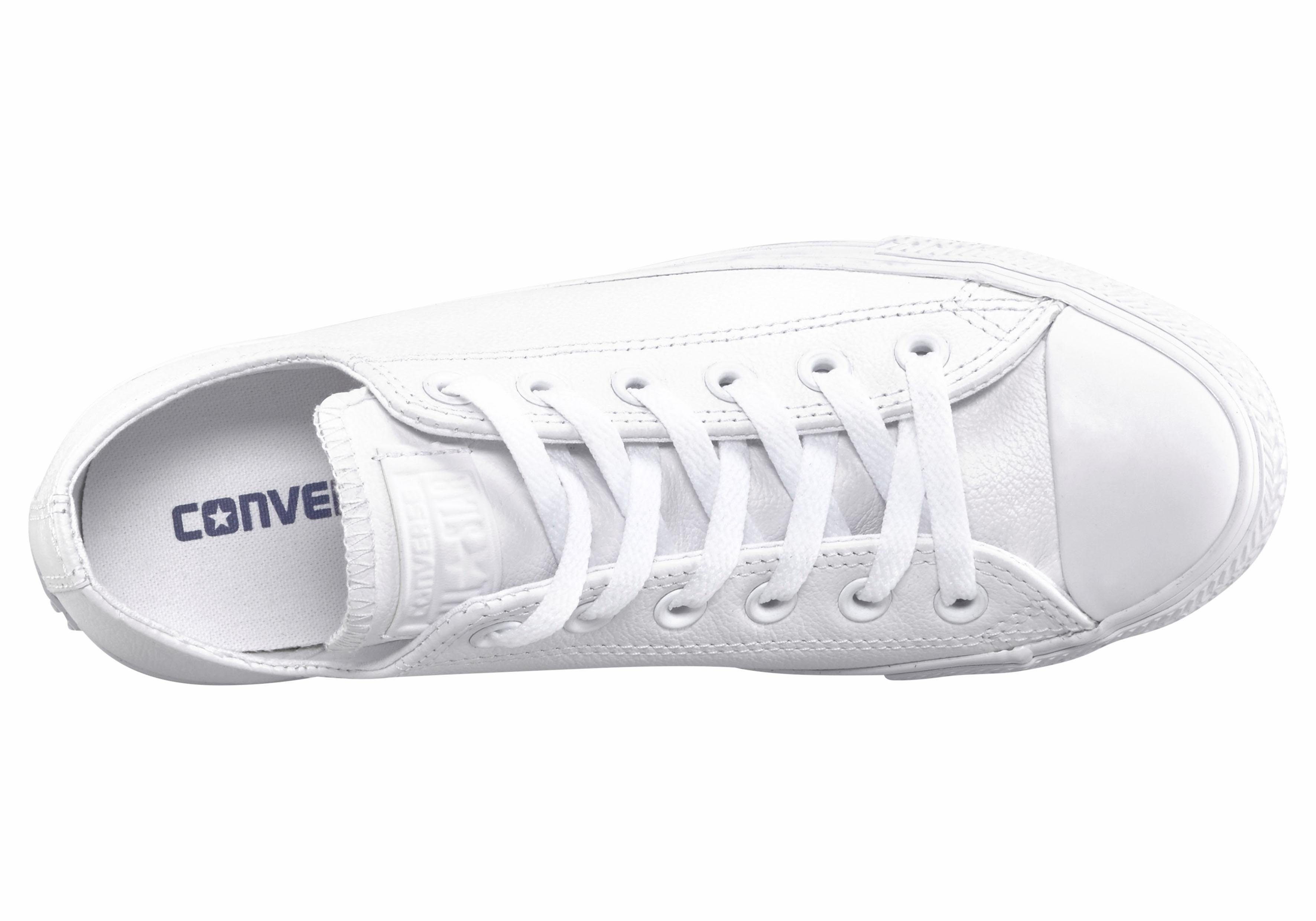 Converse Chuck Taylor Basic Leather Ox Monocrome Sneaker. Reduzierter Preis € 60,99. Unverbindliche Preisempfehlung € 80,00