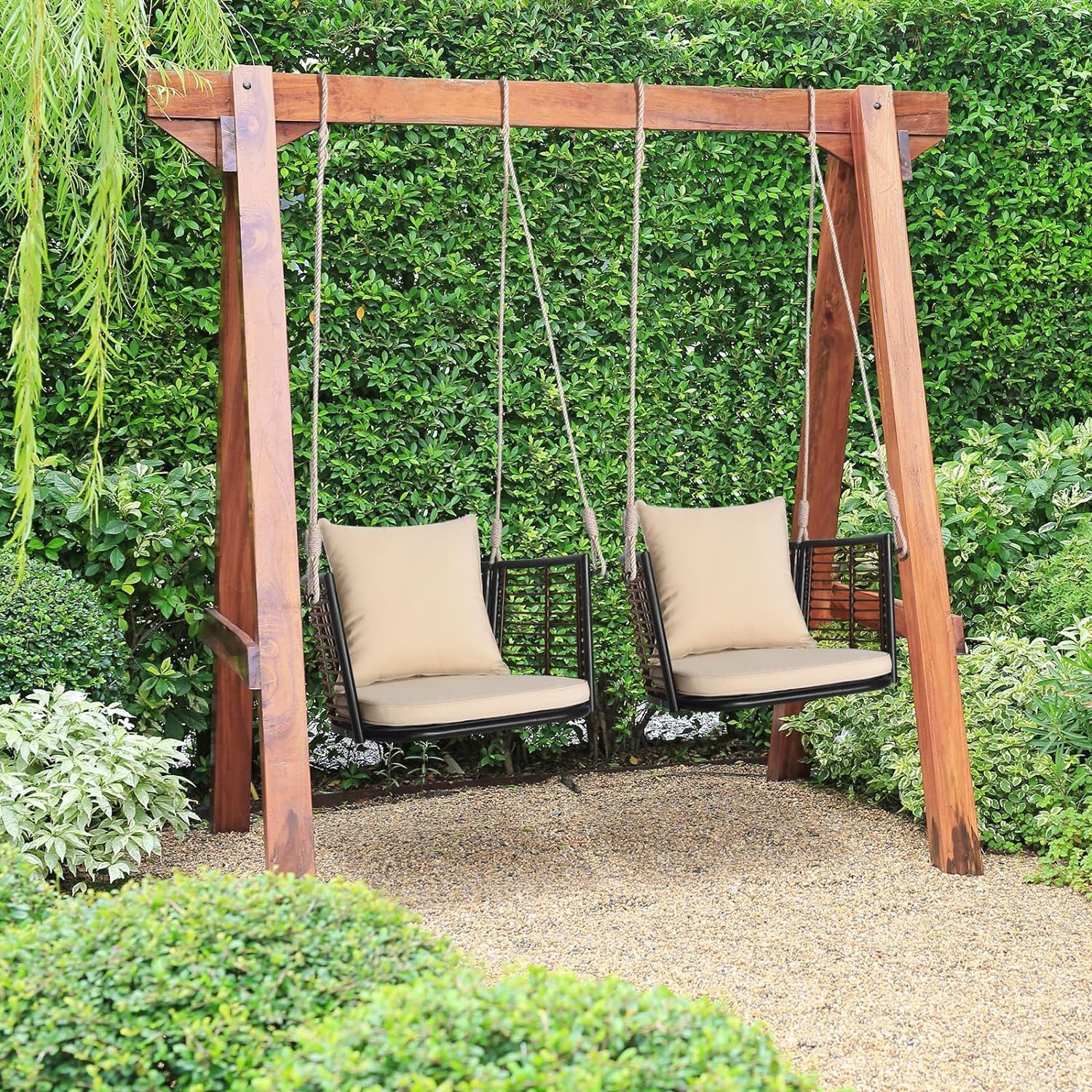 KOMFOTTEU Hängesessel Hängestuhl, aus Rattan & günstig online kaufen
