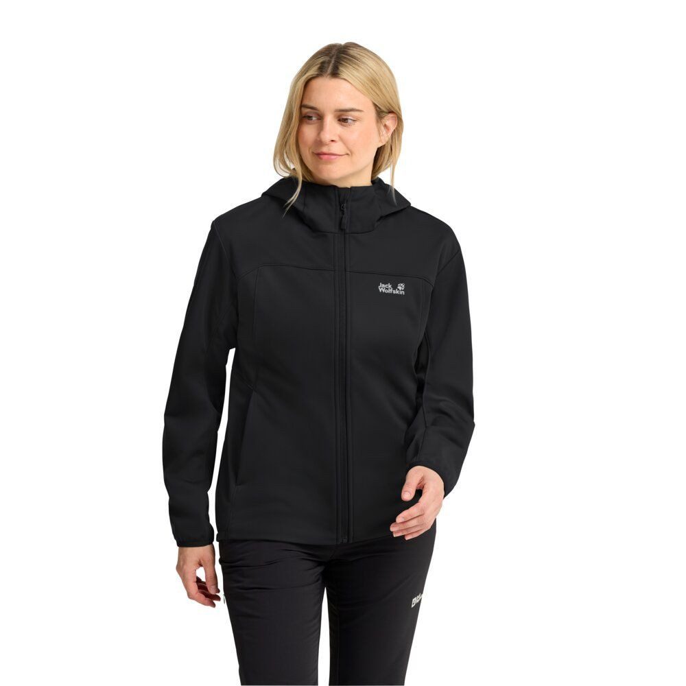 Jack Wolfskin Softshelljacke WINDHAIN 2 HOODY W
