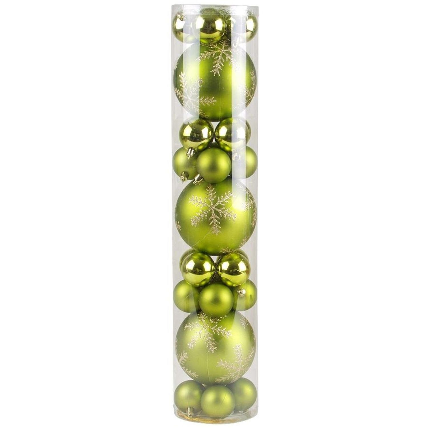 BURI Weihnachtsbaumkugel Weihnachtsbaumkugeln 27er-Set Christbaumschmuck Weihnachtsbaumschmuck (27 St)