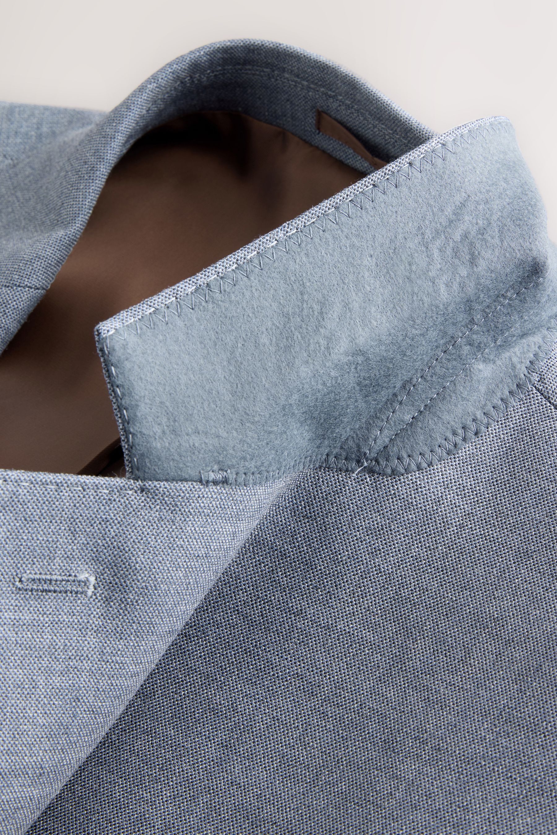 Next Sakko Strukturiertes Tailored Fit Anzugsakko (1-tlg) – Bild 3 von 5
