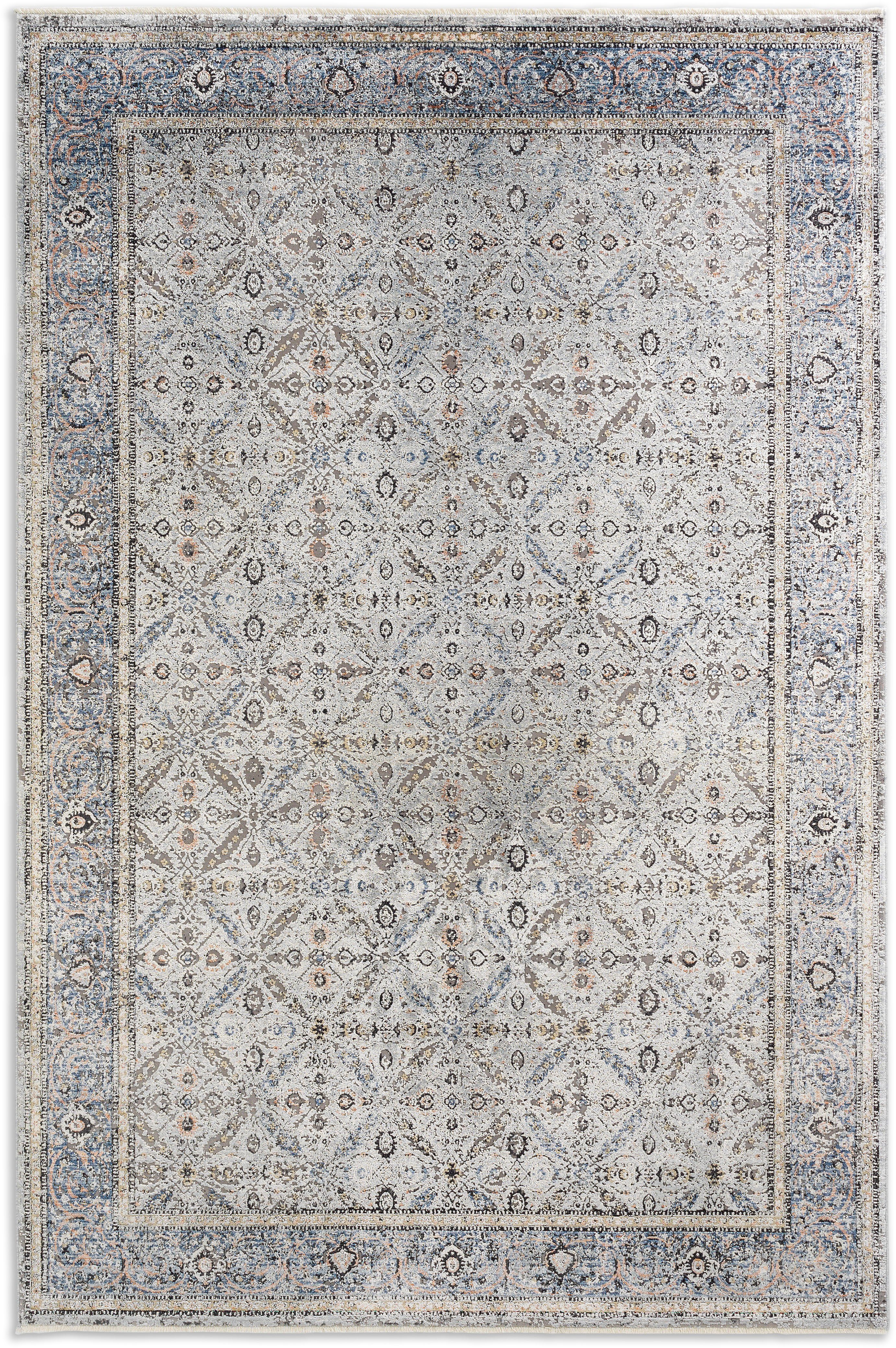 Teppich Scala 6621 222, ASTRA, rechteckig, Höhe: 7 mm, eleganter seidiger  Flor, Viskoseteppich, Orient Optik | Kurzflor-Teppiche