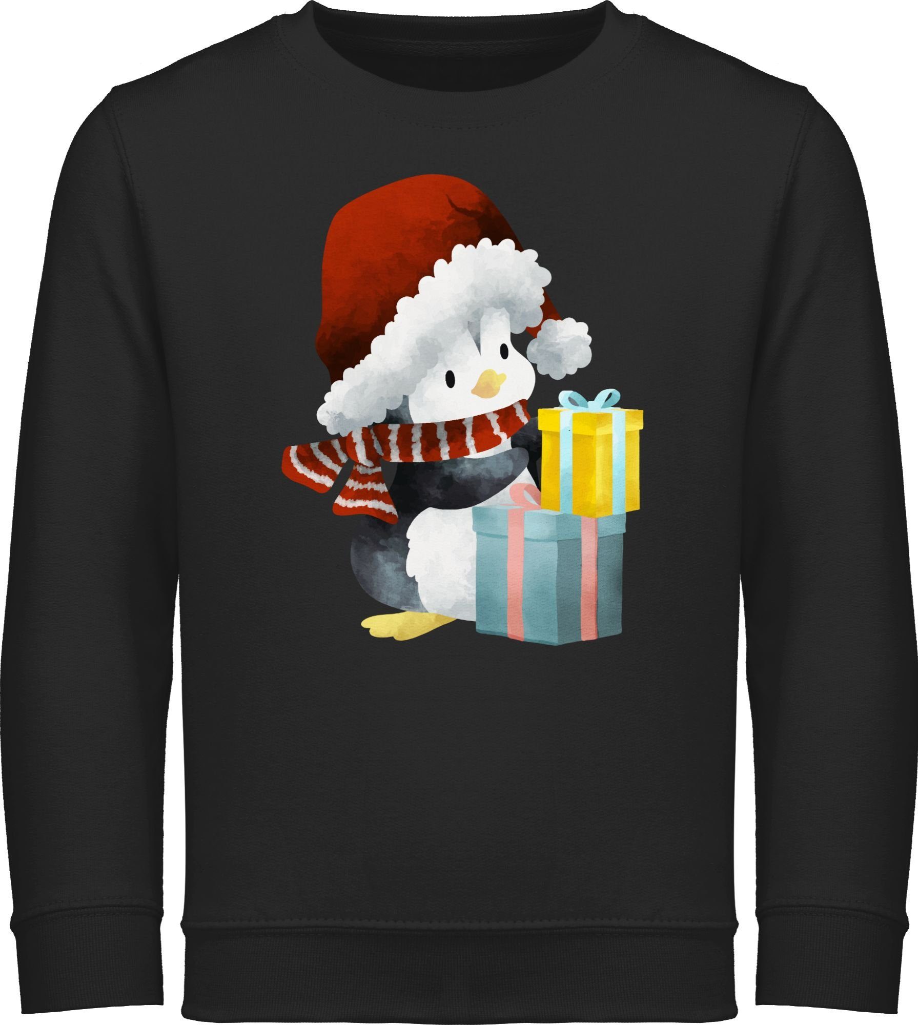 Sweatshirt Pinguin Weihnachten