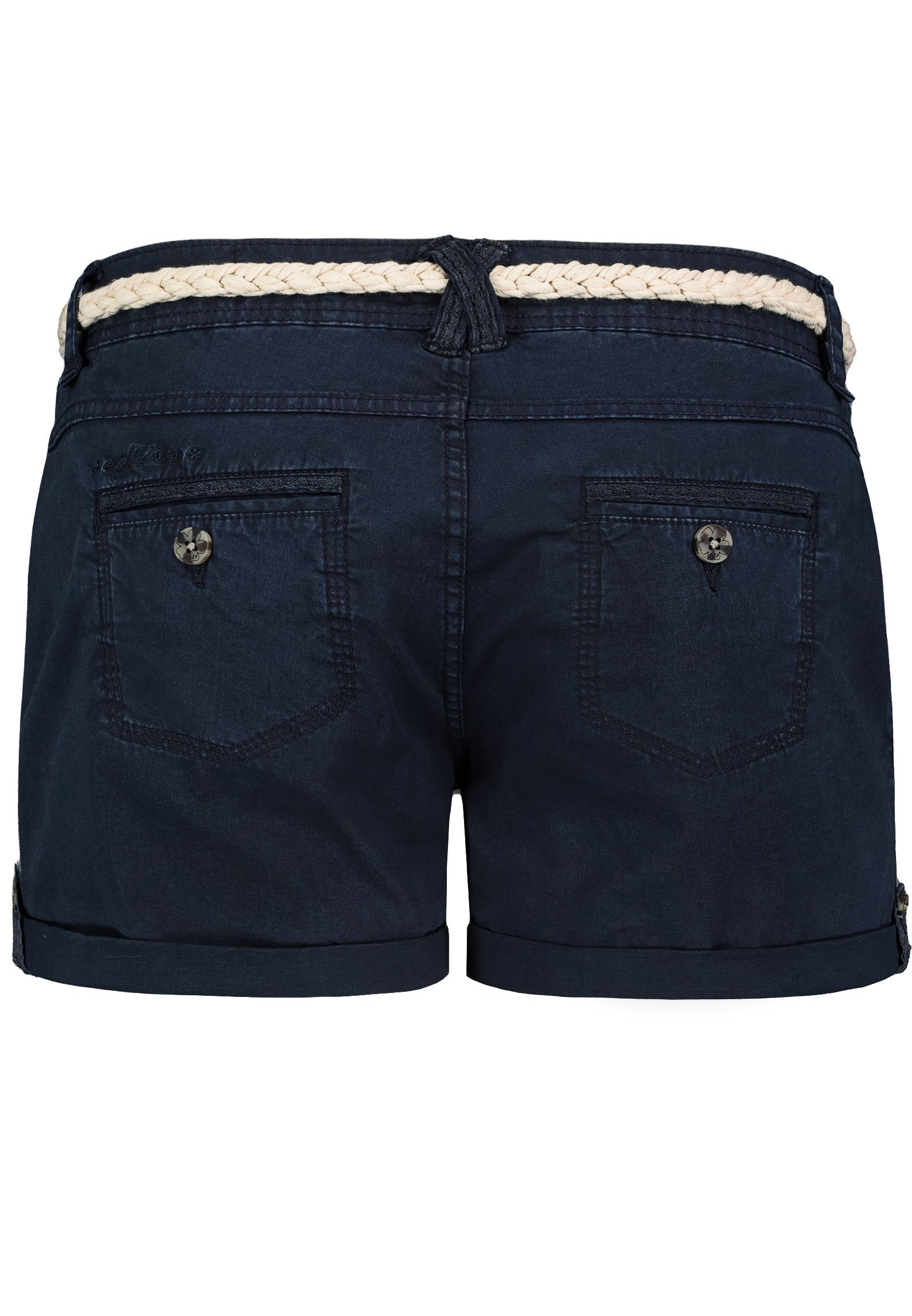 Eight2Nine Bermudas Short Bermuda kurze Hose Sommer Chino Shorts stoff Hotpants mit Gürtel