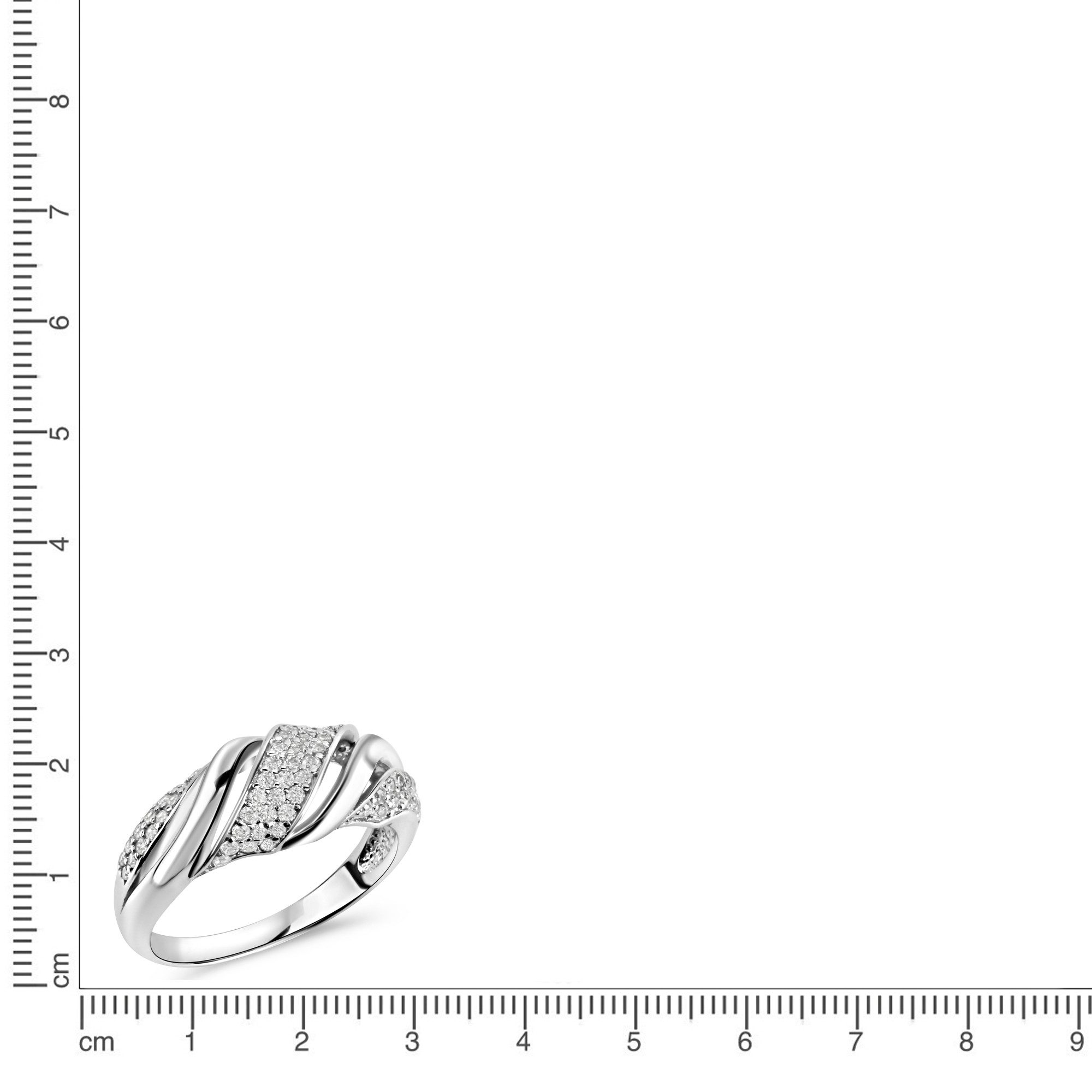 Vivance Fingerring 925/- Sterling Silber rhodiniert günstig online kaufen